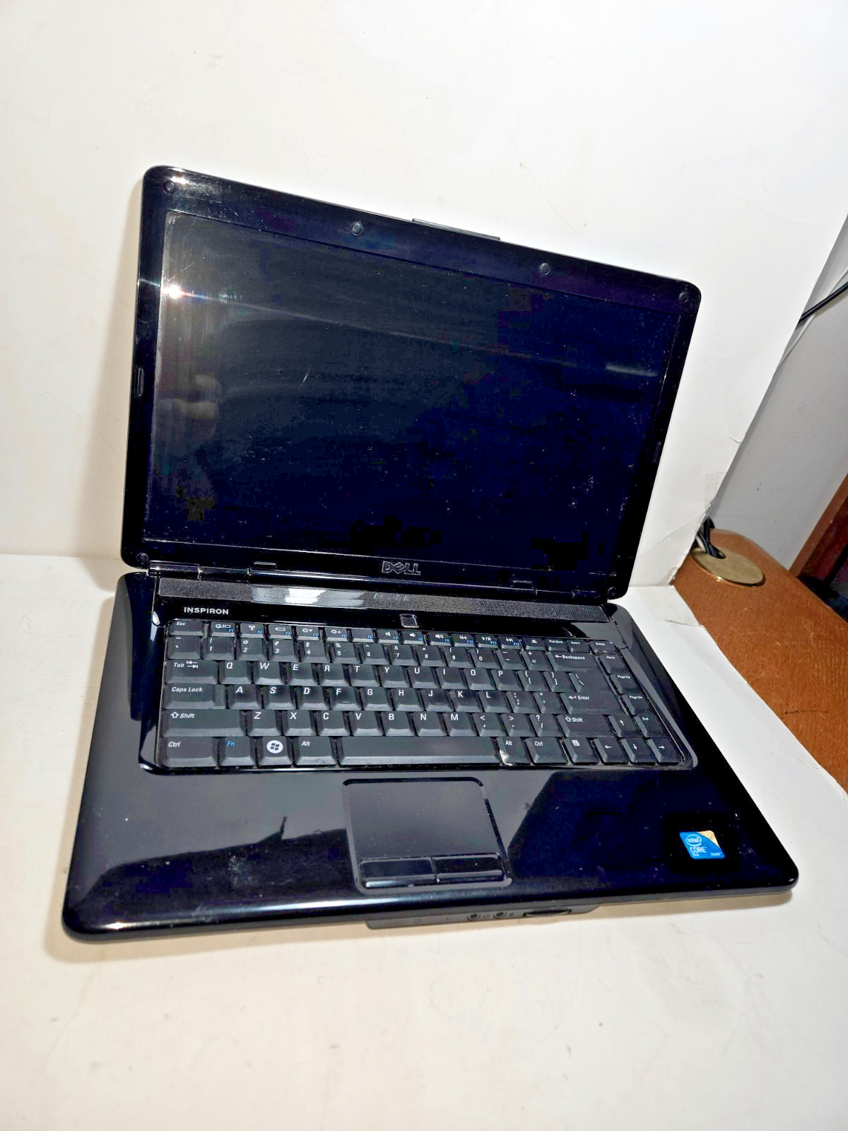 💙 Dell Inspiron 1545 Blue Core2Duo 4GB 160GB Win10 OEM Charger Free Ship NICE!