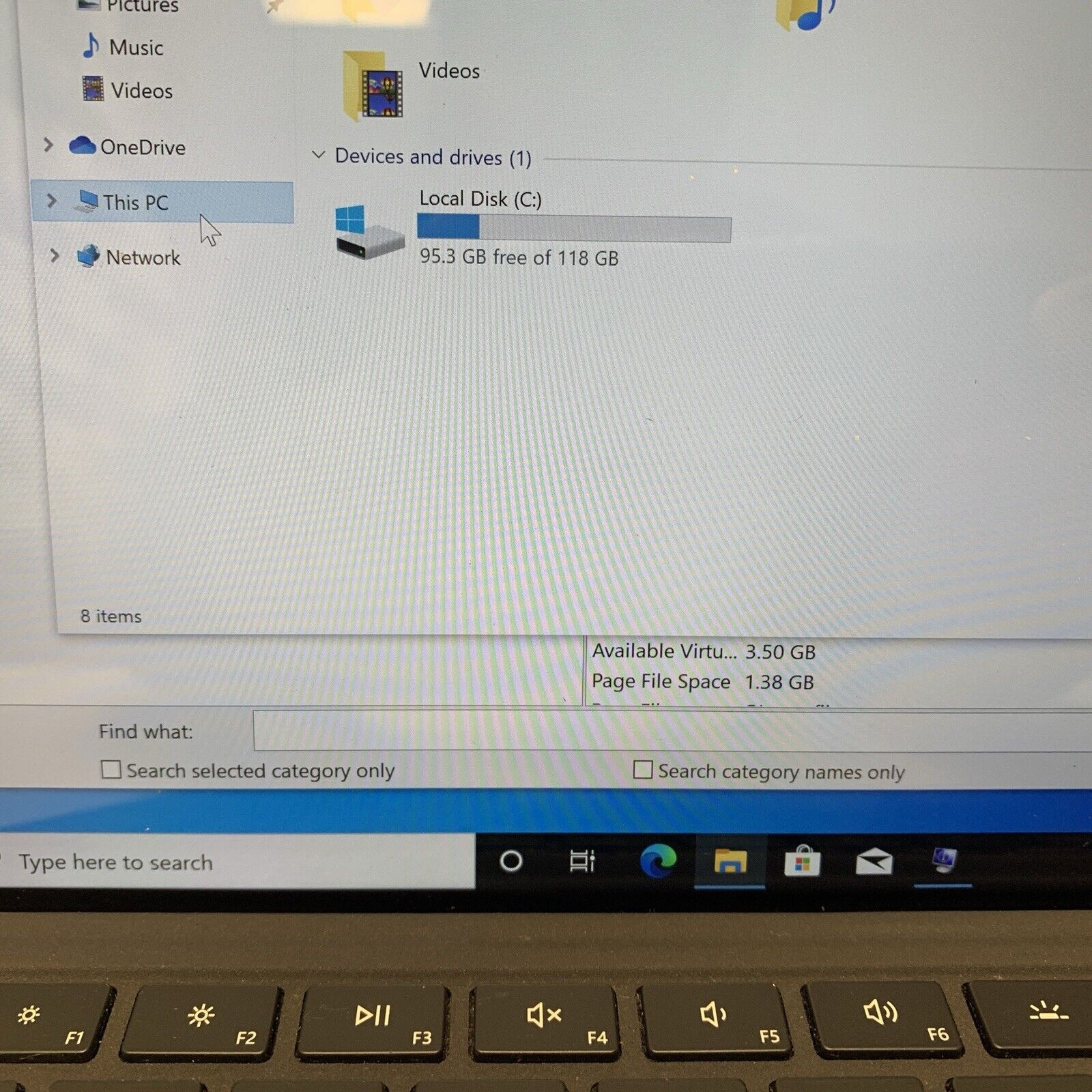 Microsoft Surface Pro 1796 i5-7300U 2.60GHZ 4GB RAM 128GB SSD WIN 11