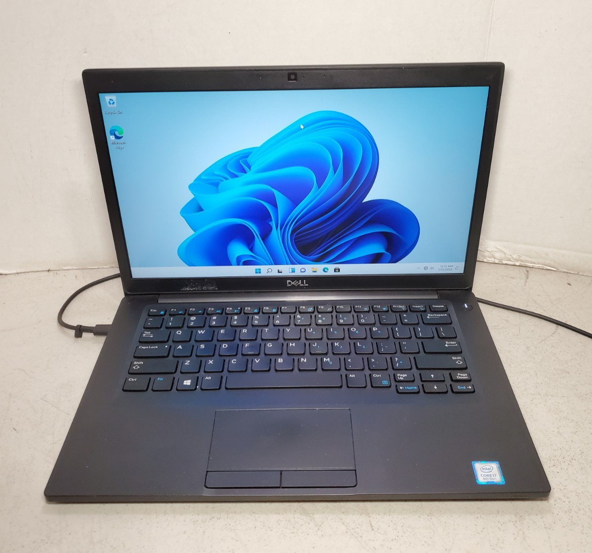 Dell Latitude 7490 14″ i7-8650U 1.90GHz 16GB RAM 256GB SSD Win11 NO BATTERY! #69