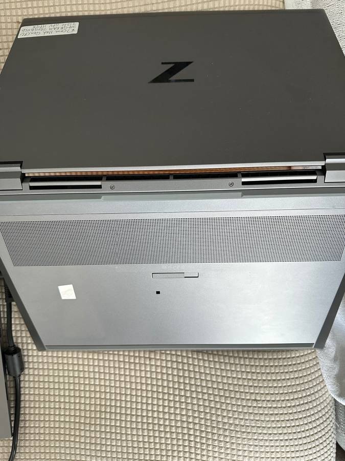HP ZBook Fury G8 17.3” Laptop i7-11850H 24 GB RAM 750 GB SSD NVIDIA T1200 GPU