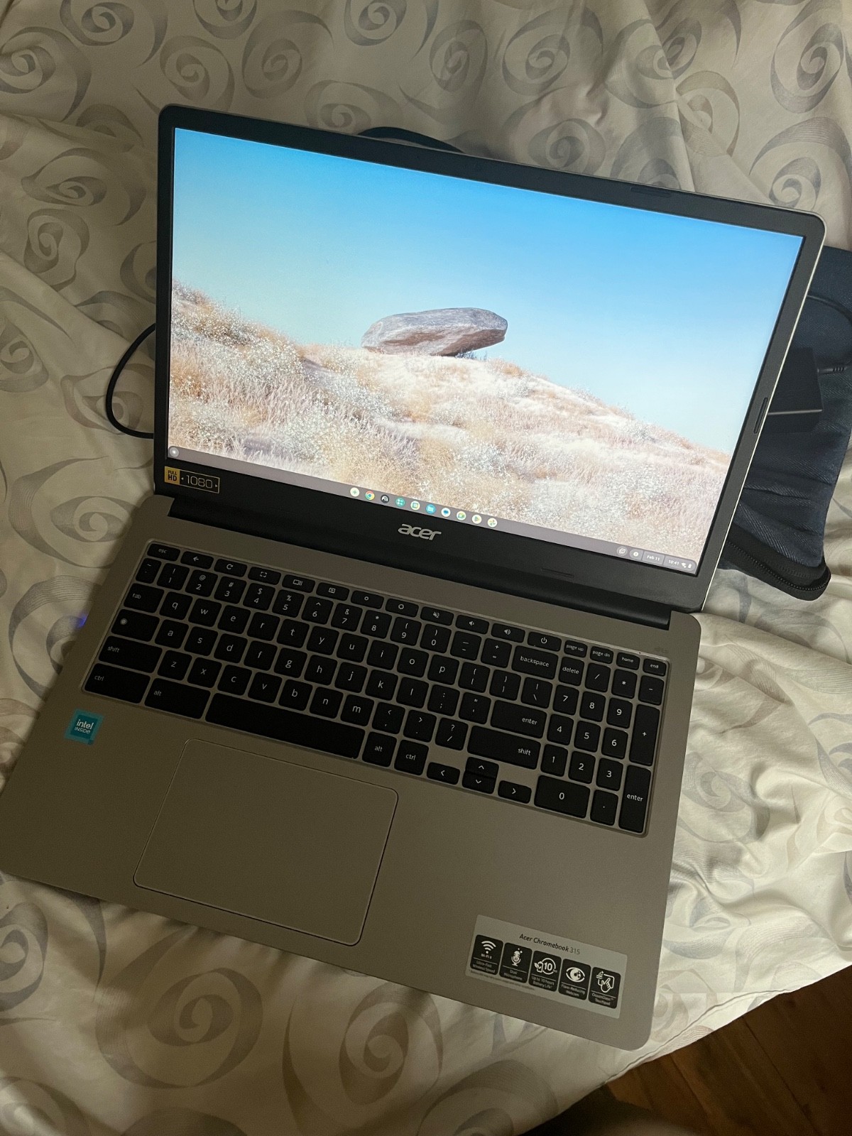Acer 15.6″ Chromebook 315-4H Laptop Intel Processor N4500 4GB RAM 64GB Silver