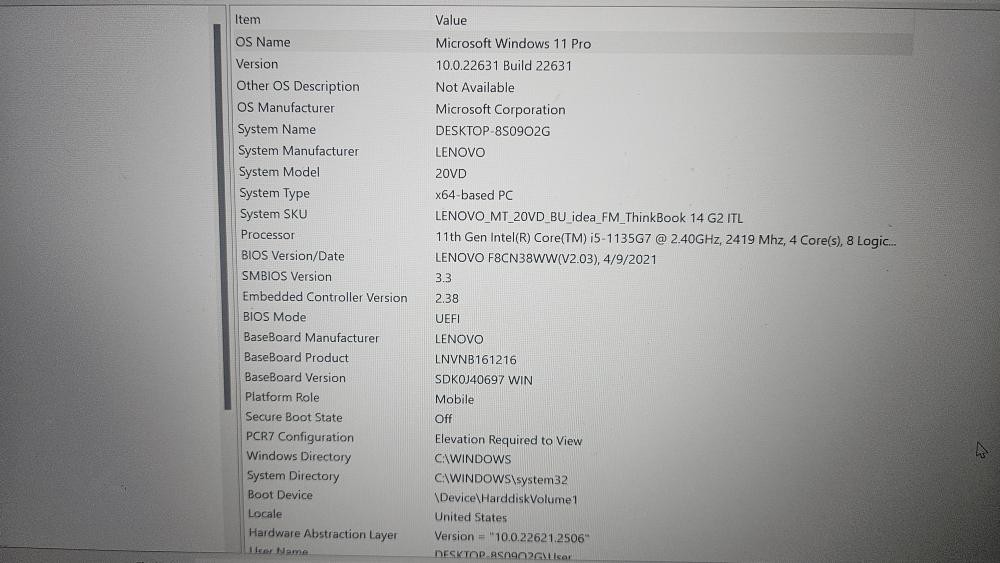LENOVO LAPTOP THINKPAD T14 GEN2 (P14026951)