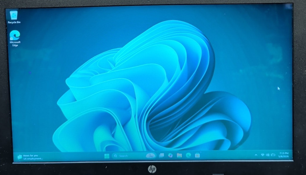 HP Notebook 15-ba009dx Laptop, AMD A6-7310 2GHz, 8GB RAM, 120GB SSD/Win 11 H
