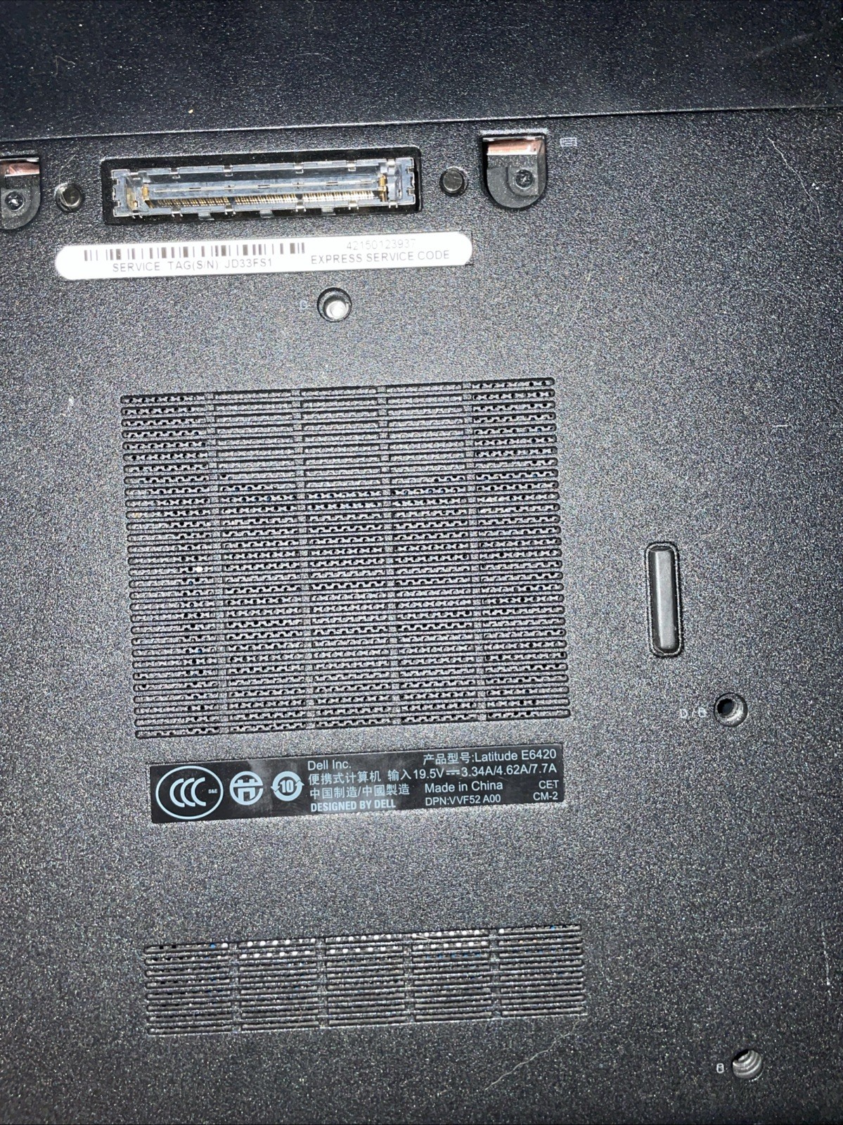 Dell Latitude E6420 Intel Core i7-2760QM 2.4GHz 12 gb of ram 1 tb ssd