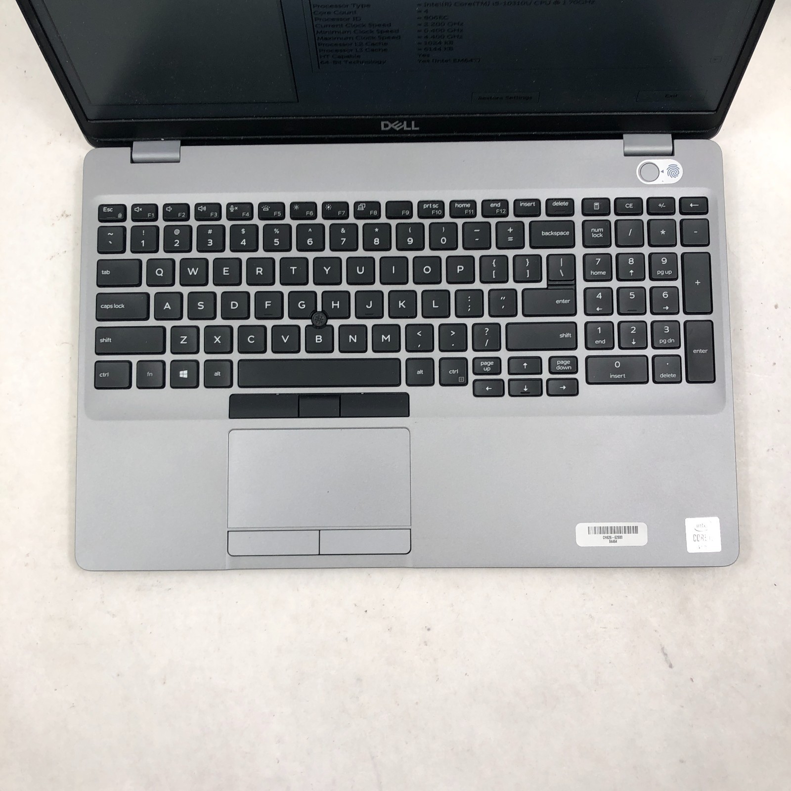 Dell Latitude 5510 | Intel Core i5-10310U | 8GB RAM | NO DRIVE | NO OS