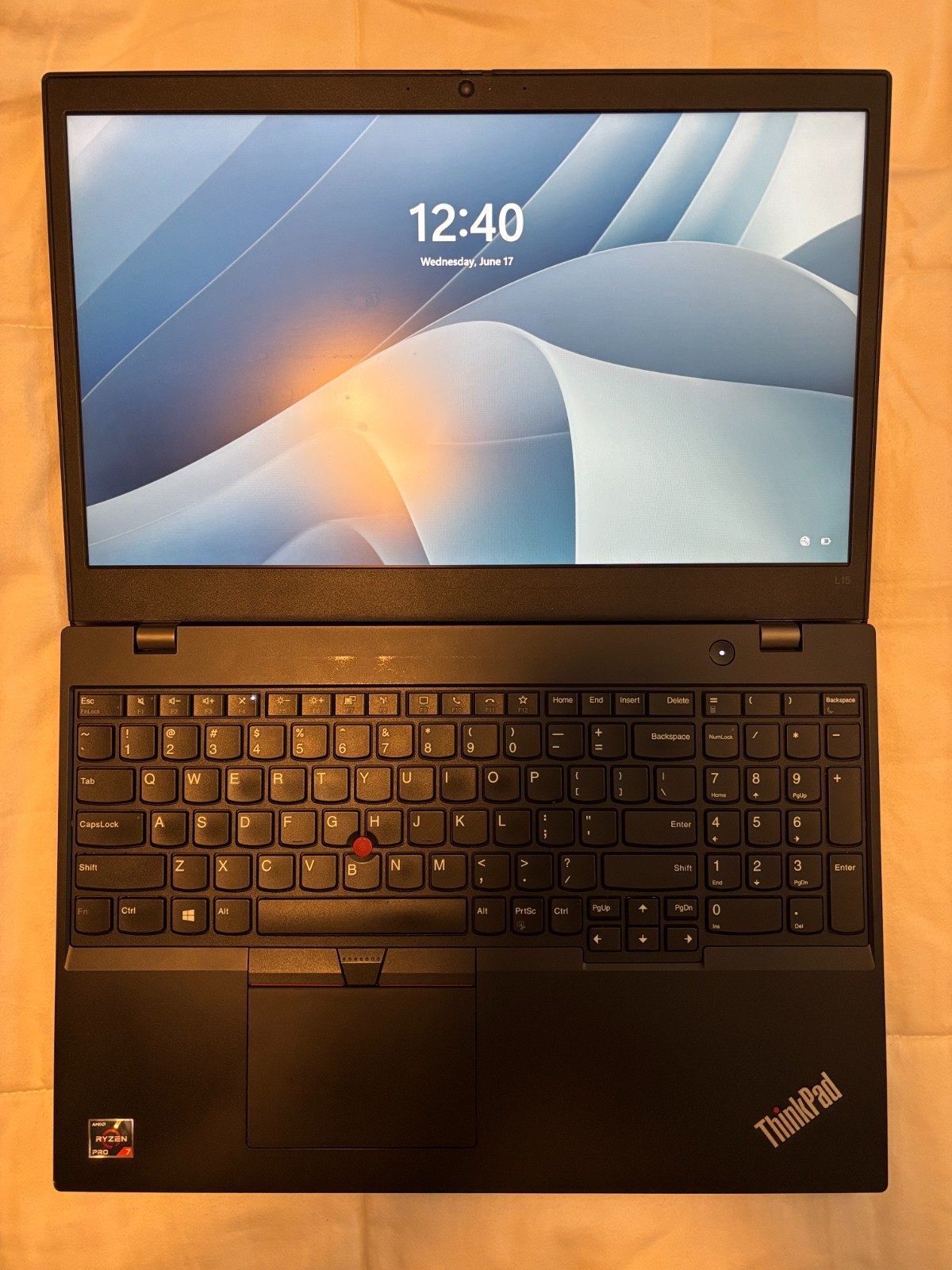Lenovo ThinkPad L15 1st Gen 15.6″ 256GB SSD, AMD Ryzen 5 Pro 4000 Series, 4.00