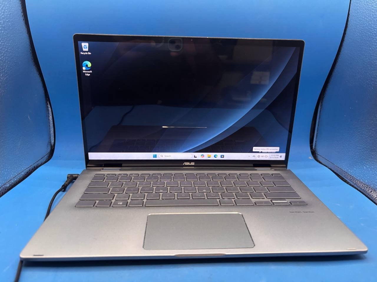 ASUS Q406D 14” Touch 2-in-1 Laptop Ryzen 5 3500U 8GB 256GB SSD As Is Read PH9