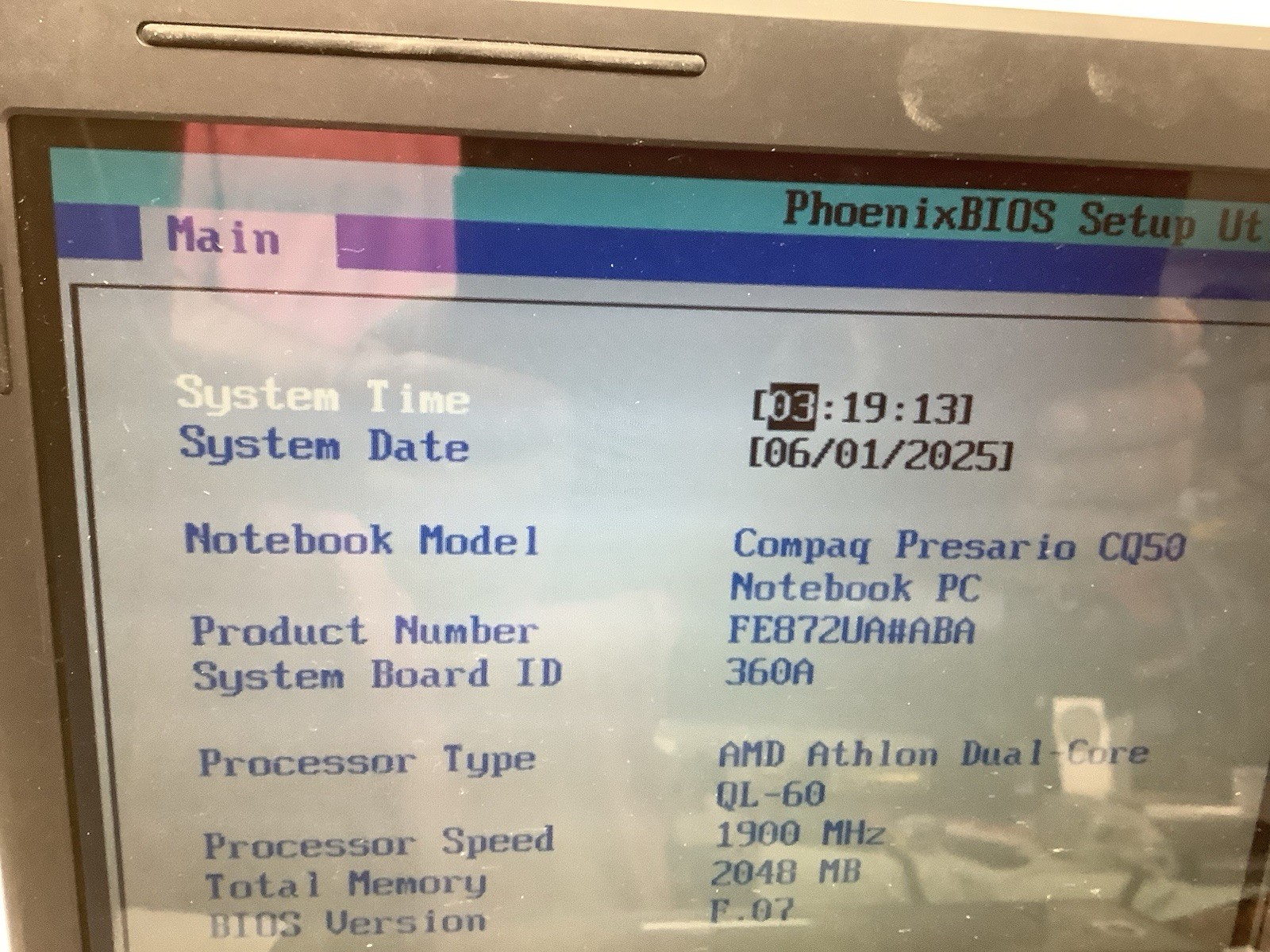 COMPAQ PRESARIO CQ50 – AMD ATHLON DUAL CORE – UNBUTU Operating System WOKS WELL