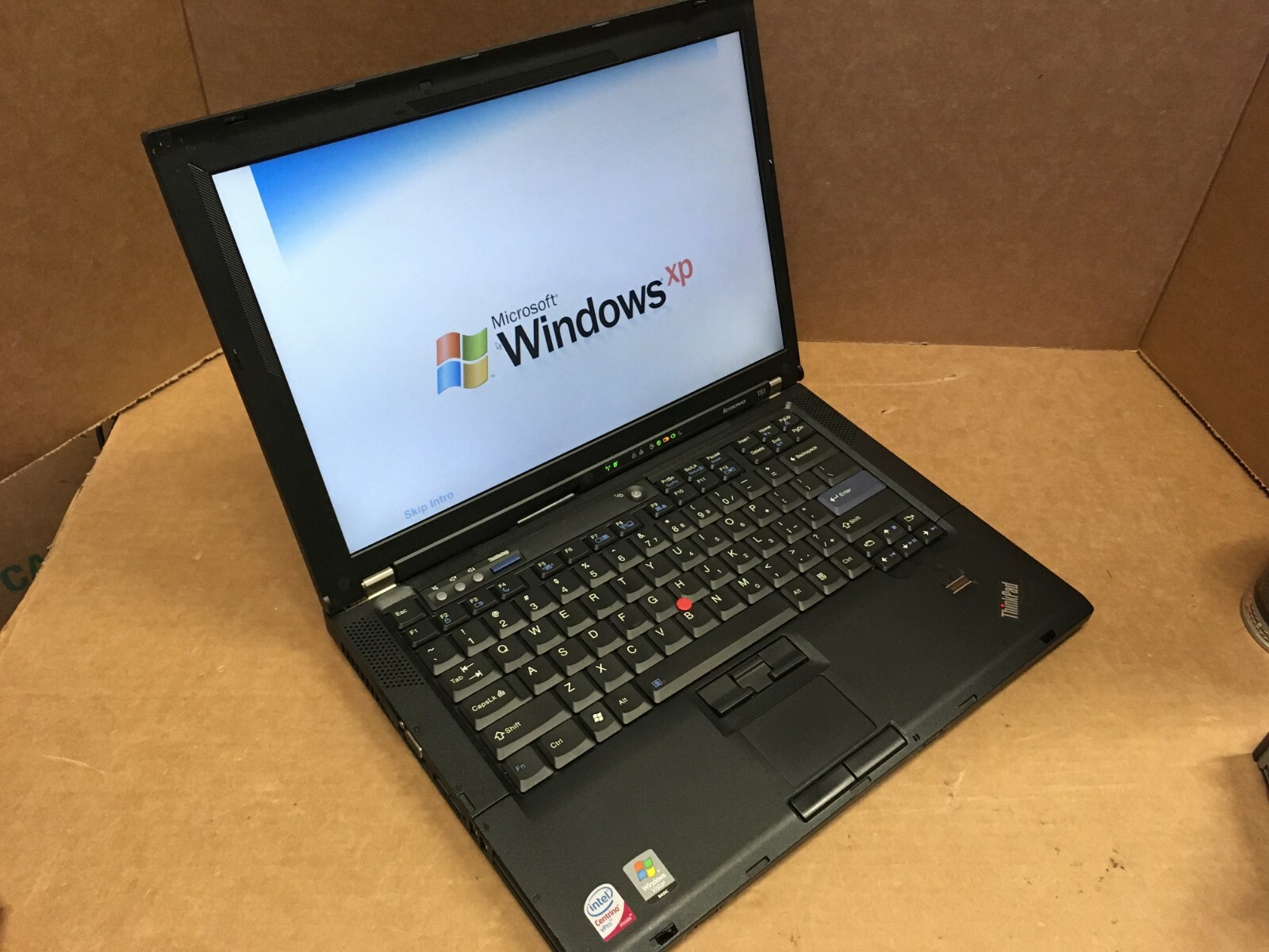 IBM Lenovo ThinkPad T61 14″IN LCD T7300 2.00GHz 2GB RAM 80GB HDD Windows XP PRO