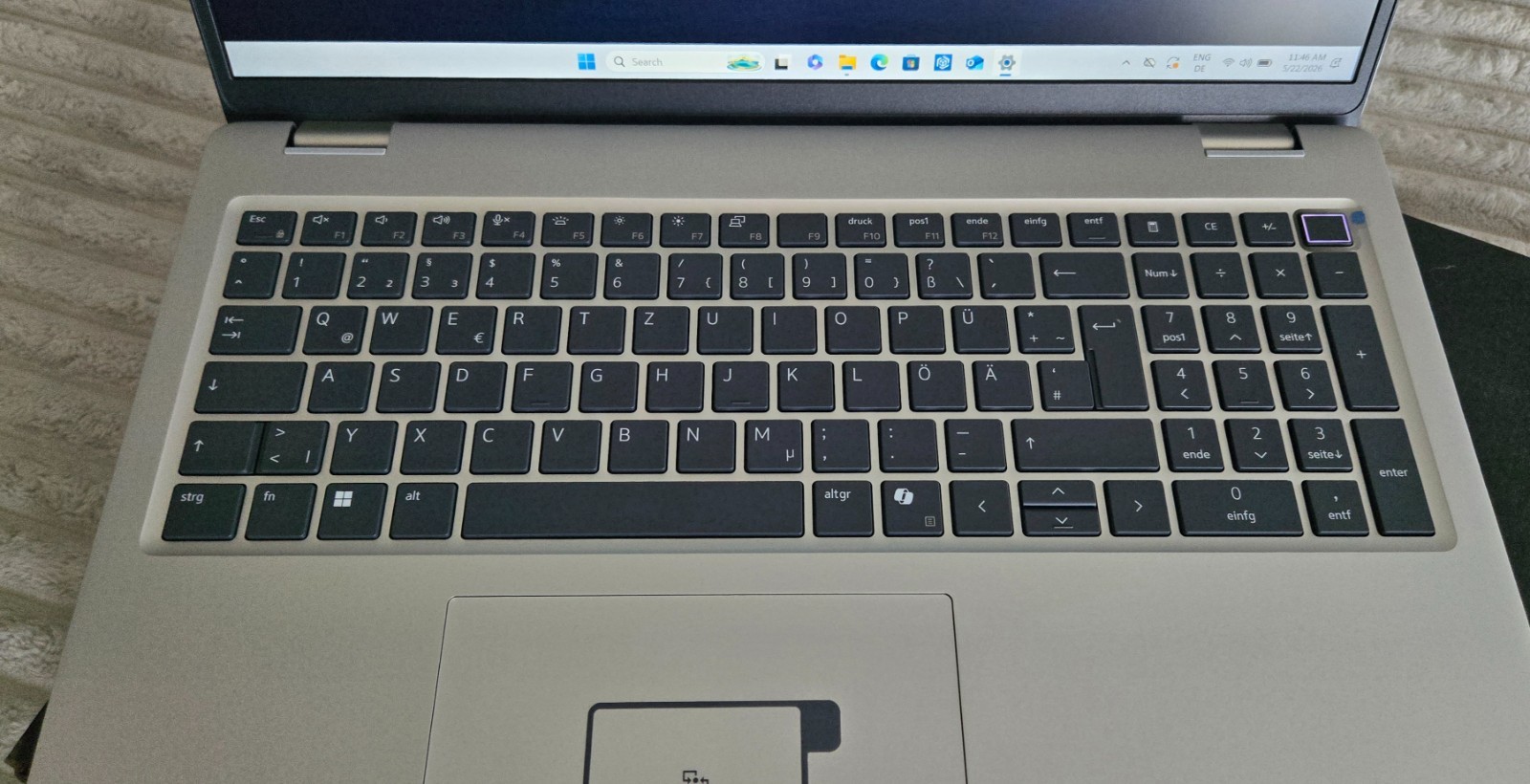 Dell Pro 16 Plus (PB16250) QWERZ keyboard , Read more