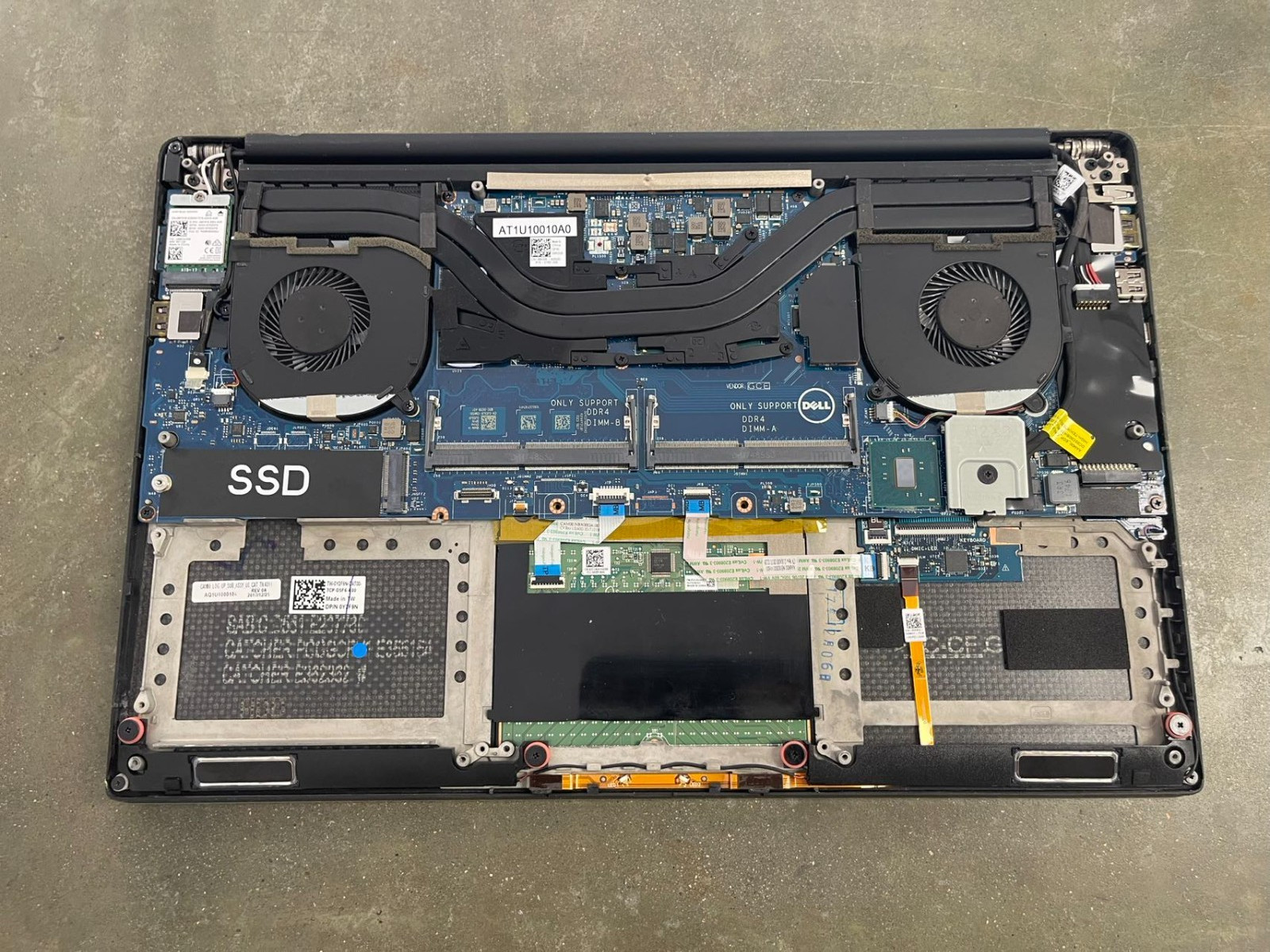 LOTX6 Dell Precision 5520 15.6″ Xeon E3-1505M M1200 SCREEN MOTHERBOARD *READ*