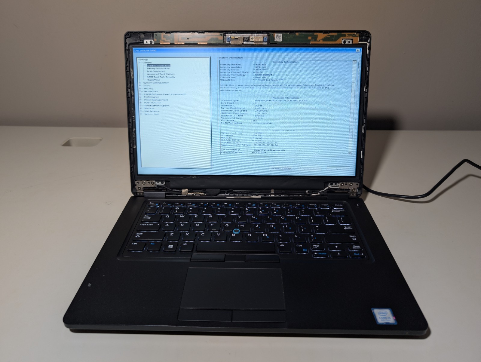 Lot of 5 x Dell Latitude 5491 5490 5480 | i7/i5 6th-8th 8GB RAM No SSD | FHD