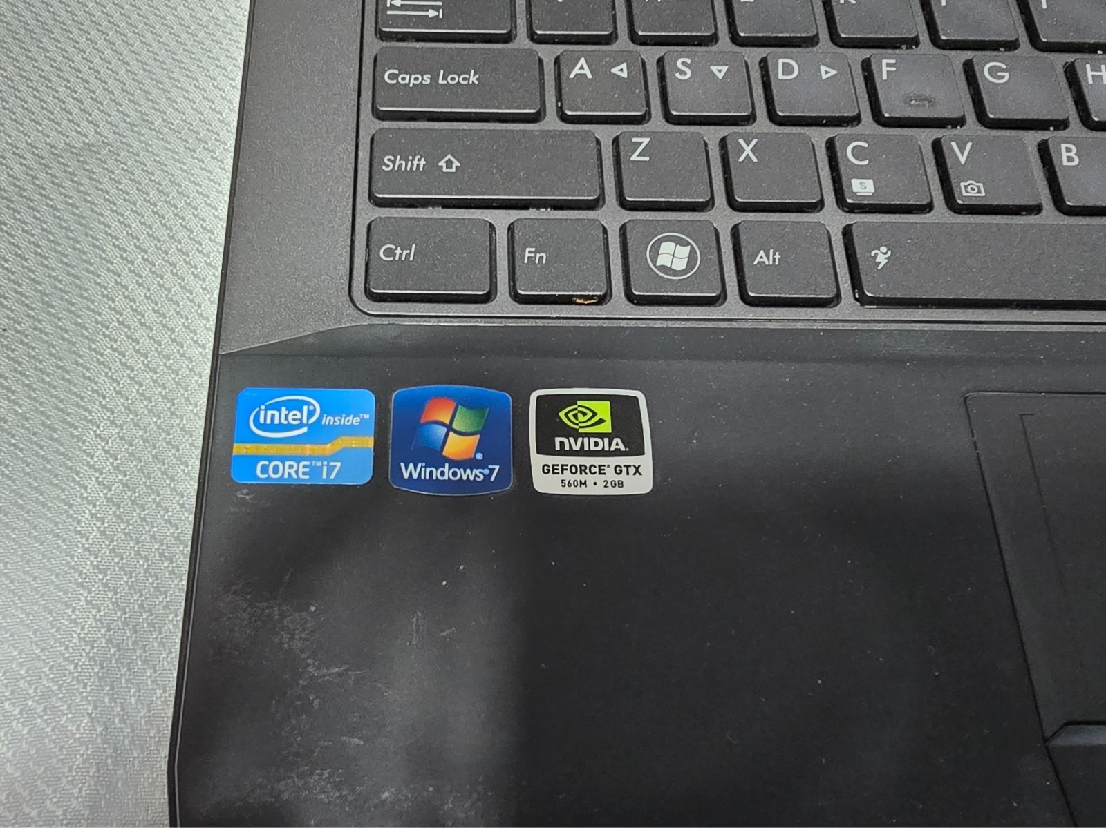 AS IS READ ASUS ROG G53J i7 740QM G53s 8GB RAM GTX 560M G53SX-DH71