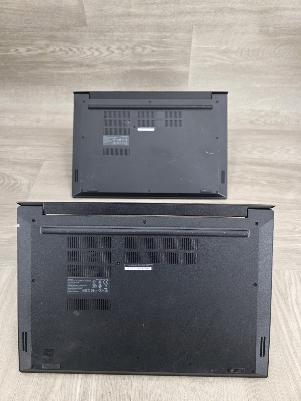 Lot of 2 Lenovo ThinkPad E590 i5 Laptops No Display Powers On No Charger AS-IS