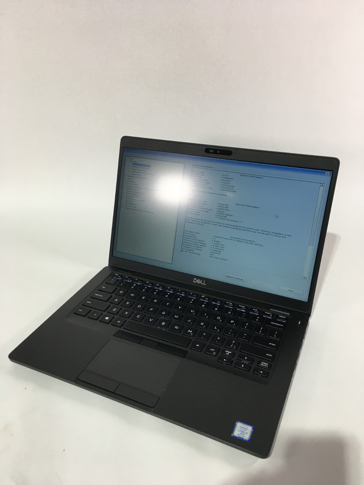 Dell Latitude 5400 14″ Laptop Core i5 8265U 8GB 512GB Windows 11 P