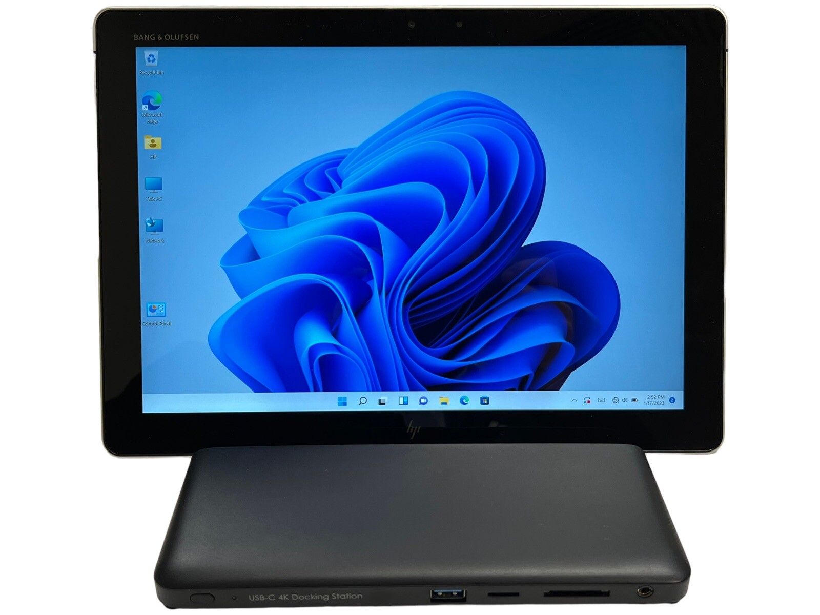 HP Elite x2 1012 G2 Touch 2-in-1 Tablet- 128GB SSD, 4GB, Core i5, 4K Dock Bundle