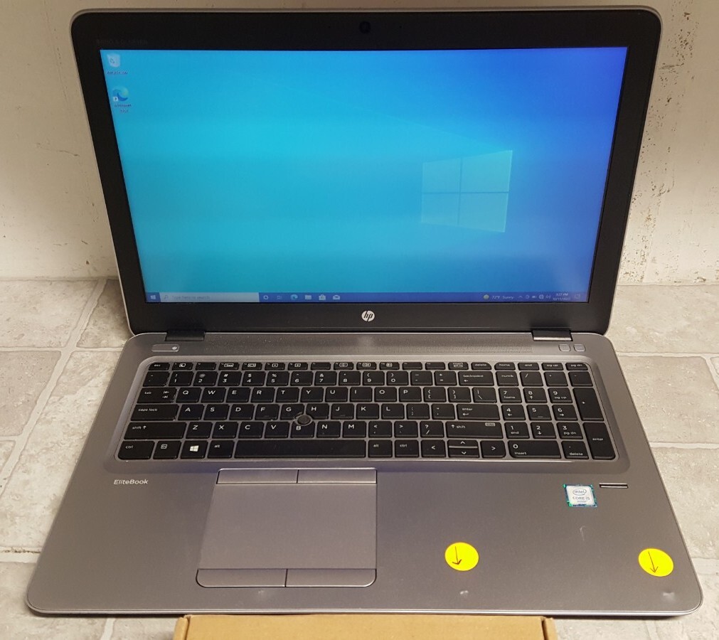 HP EliteBook 850 G3 Core i5-6200U 2.3 GHz 16 GB 256 GB SSD Windows 10 Pro Laptop