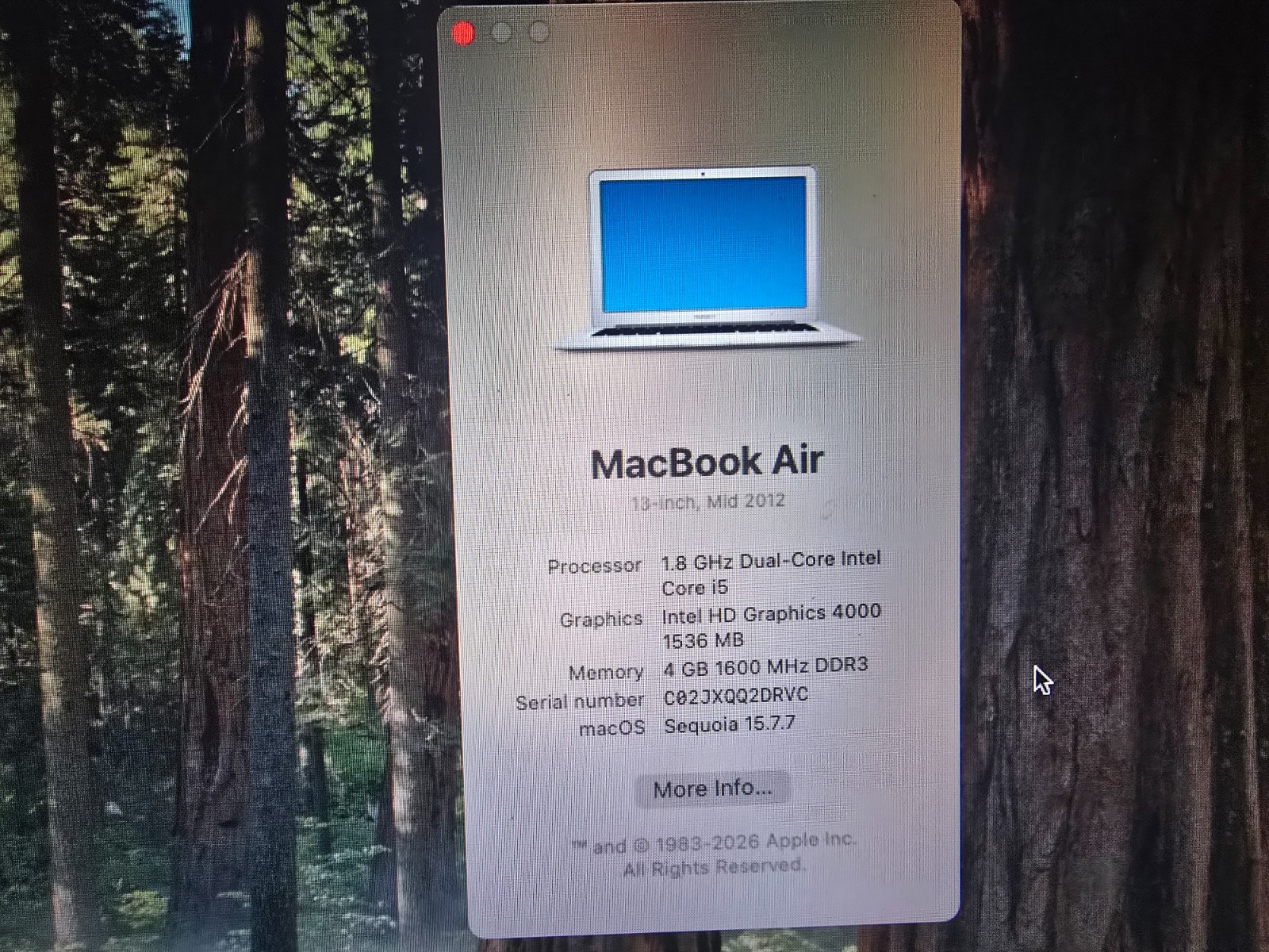4 laptop computers 1 has win 11 and 2 have win 10. Mac is Sequoia