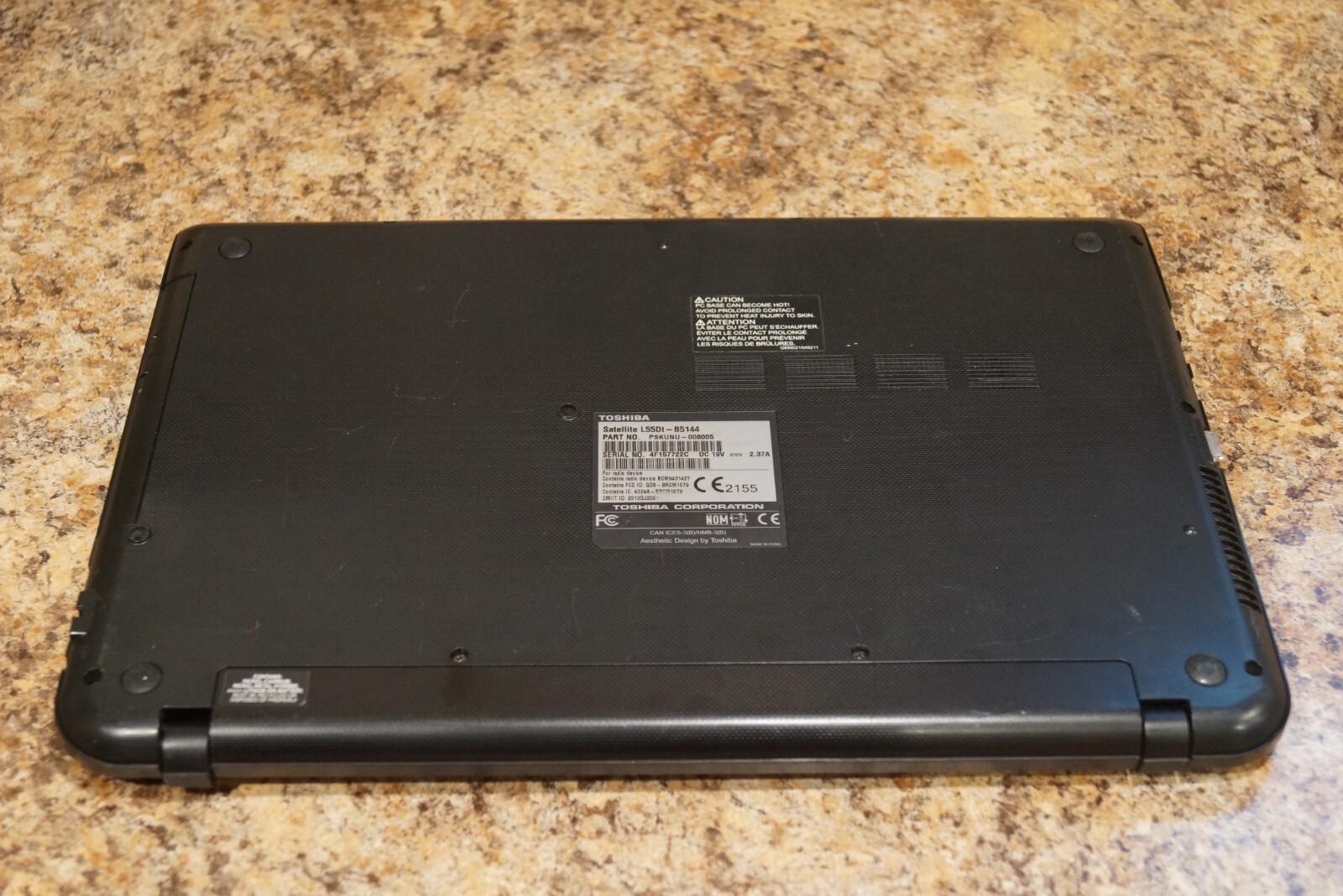 Latest 24H2 WIN 11PRO,Touchscreen Toshiba L55DT-B5144@2.00GHz.8GB RAM,250GB SSD