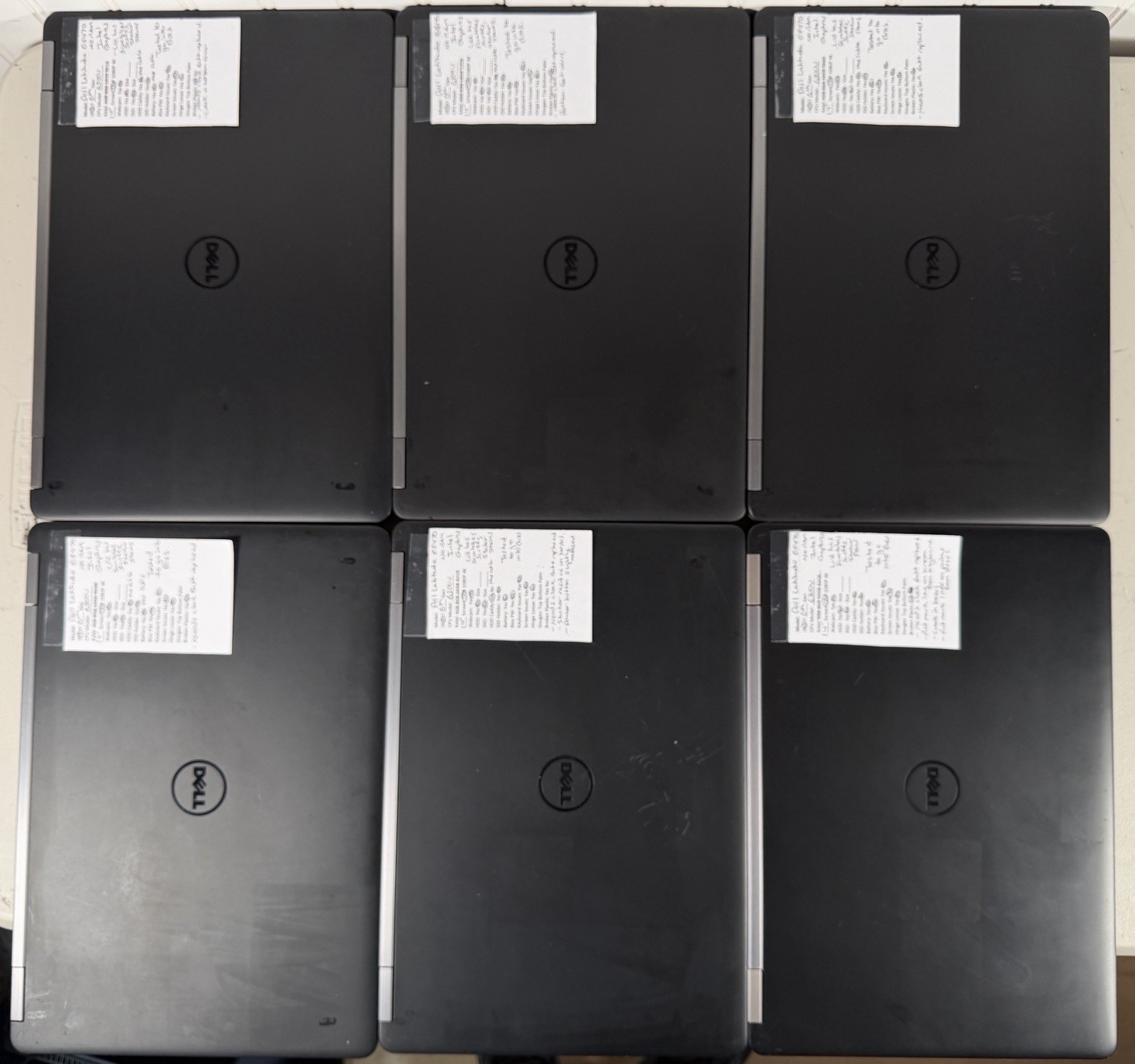 LOT OF 12 Dell Latitude E5470 14″ i5-6300U No RAM/SSD/OS/Charger *READ