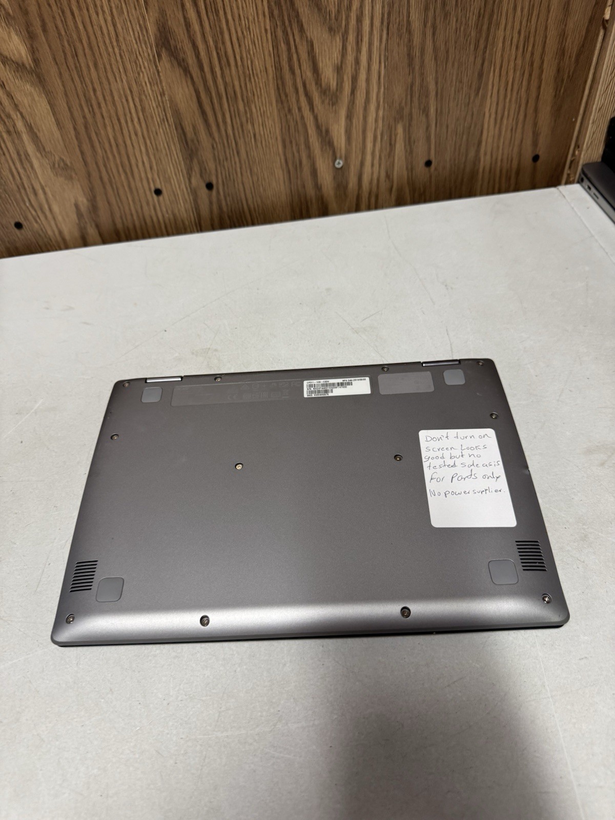 Acer Chromebook Spin 311 CP311-1HN-C2DV No Power For Parts AS-IS