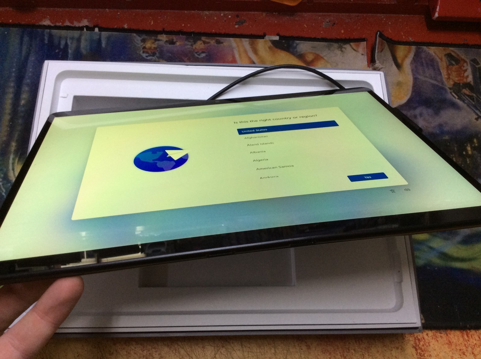 Microsoft Surface Pro X 1876 13″ SQ1 8GB RAM 128GB SSD in original box w/charger