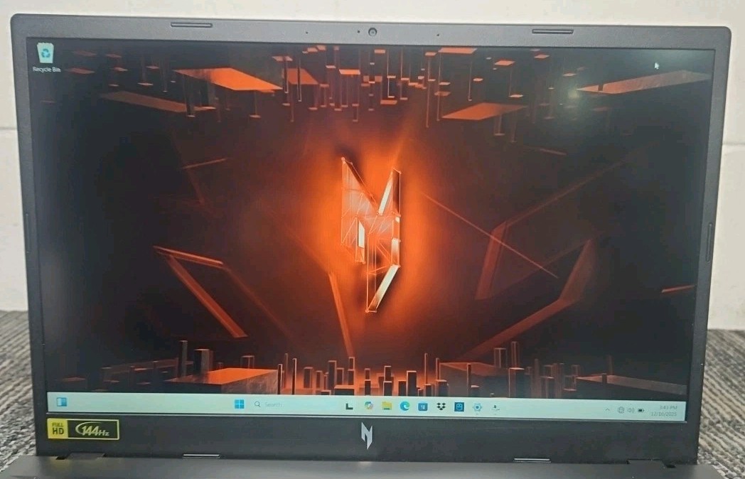 Acer N23Q22 Nitro ANV15-51 15″ 8GB Ram 500GB SSD NVIDIA GeForce RTX 2050 Laptop
