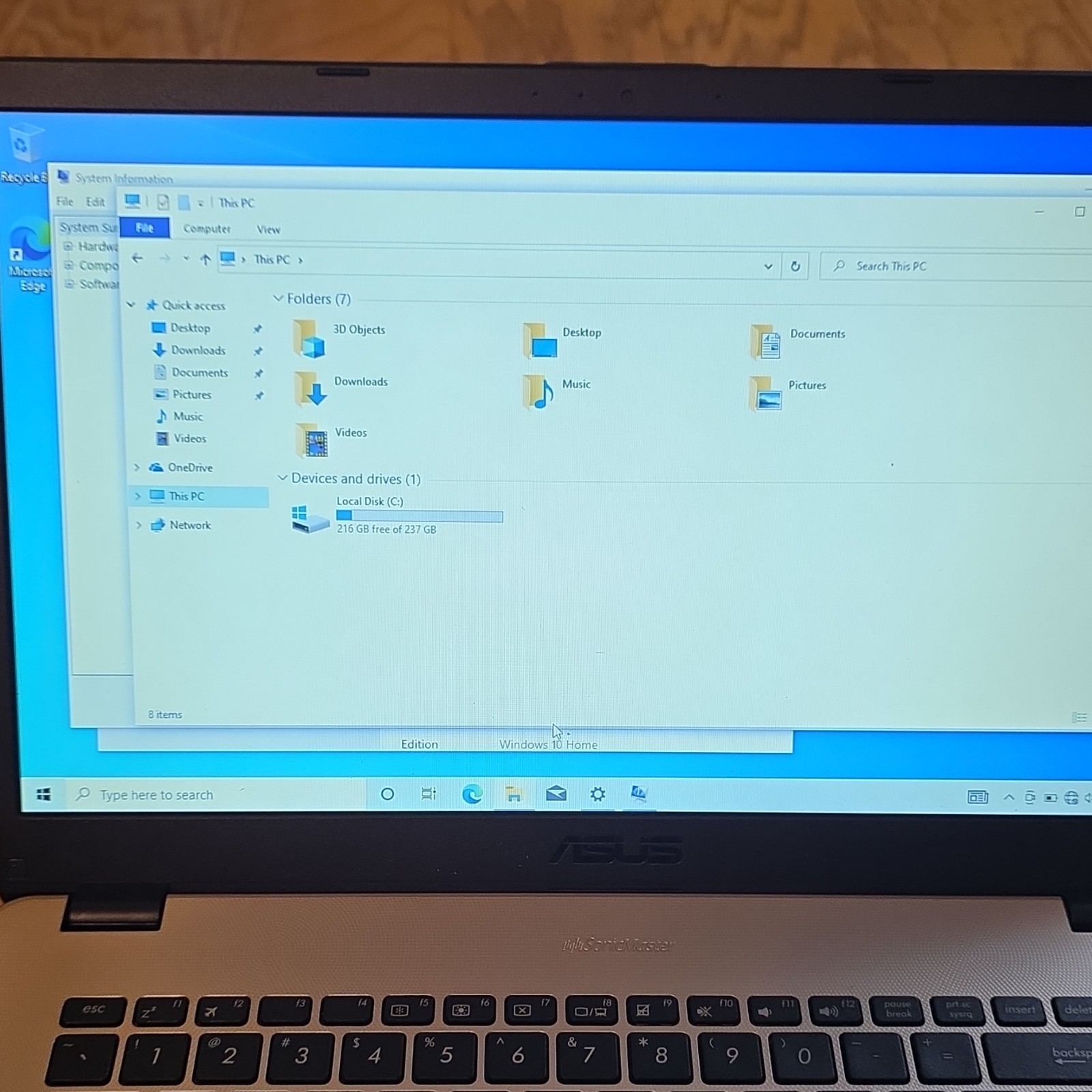 ASUS X505BA Laptop AMD A9-9420 8GB RAM 237GB SSD Radeon R5 Windows 10 Home