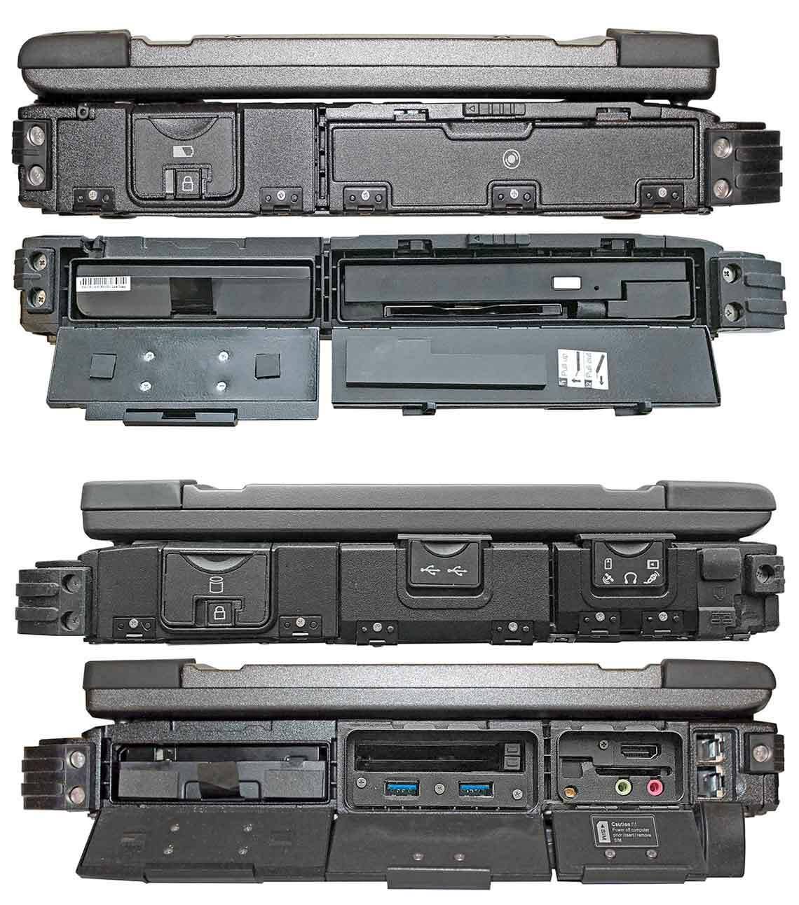 Getac Rugged/Police Outdoor Laptop Notebook B300 Windows 7 Pro Touch Screen