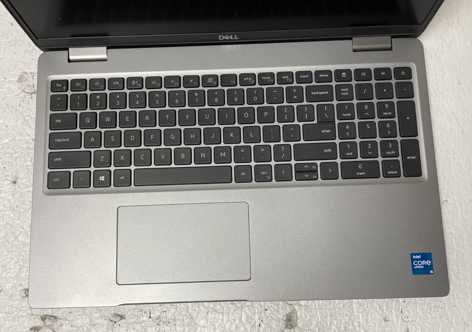Dell Latitude 5520 15.6″ Intel i5-1145G7 8GB RAM No SSD Broken Screen Parts READ