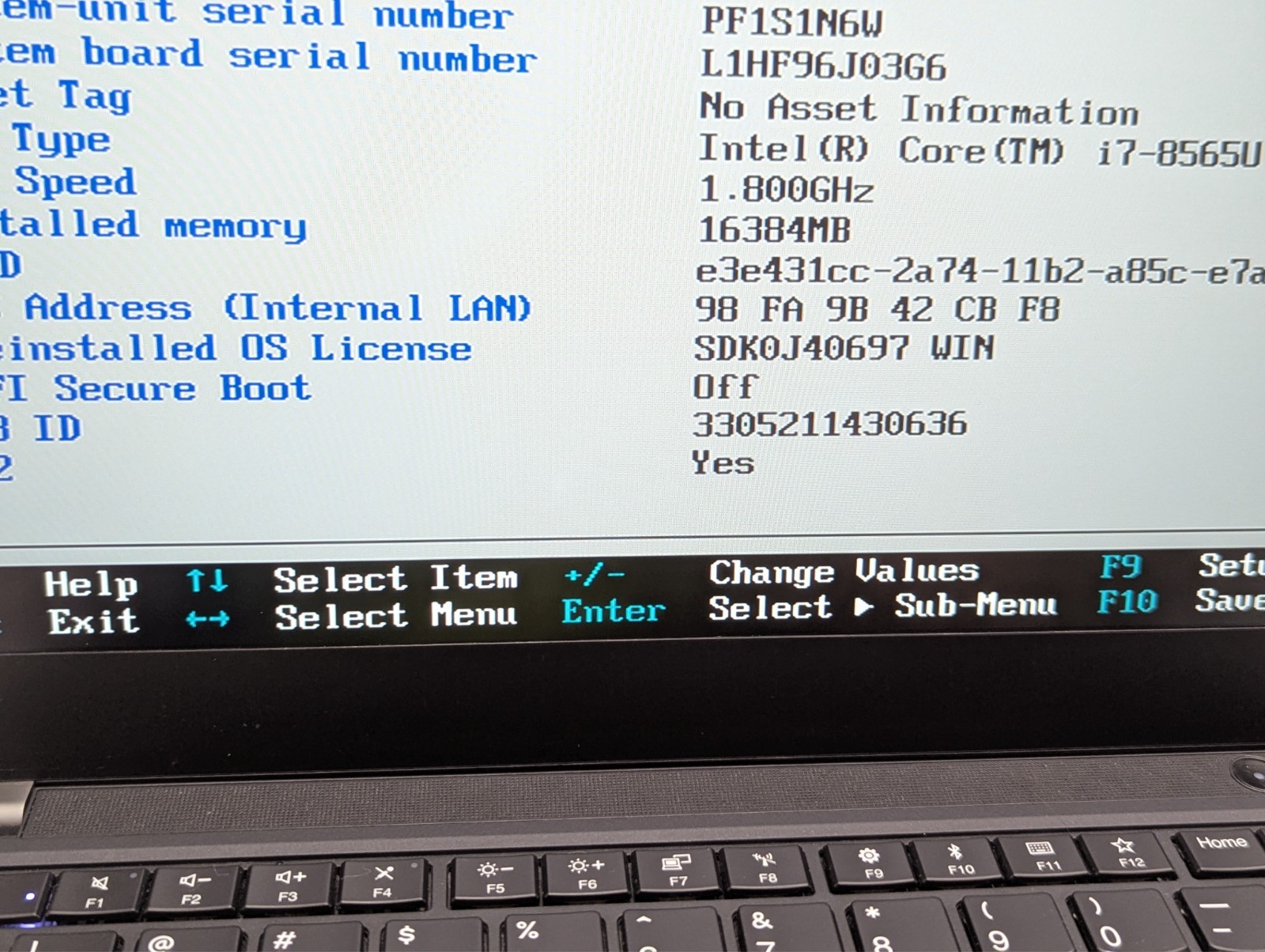 Incomplete Lenovo ThinkPad T490 14″ Laptop Intel Core i7-8565U 1.80GHz 16GB RAM