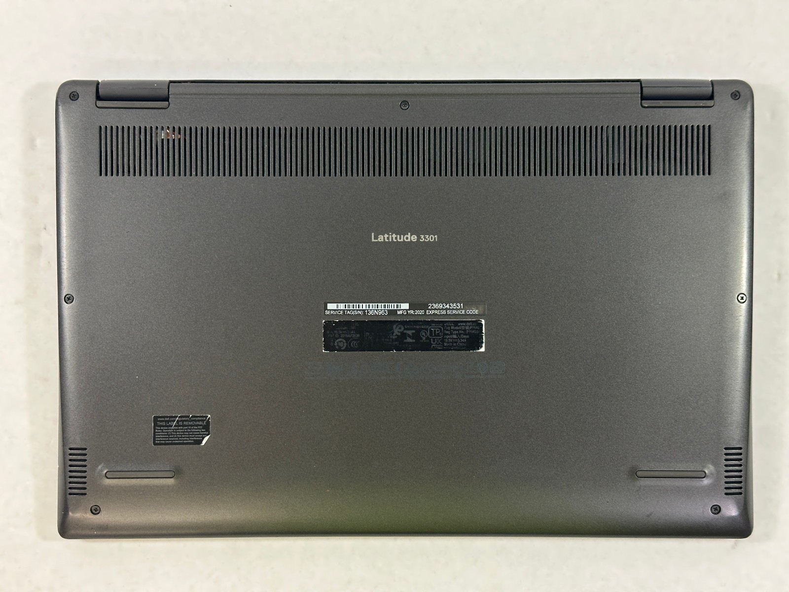 Dell Latitude 3301 13.3″ HD Laptop Core i3-8145U 4GB RAM 256GB SSD Win11 – READ