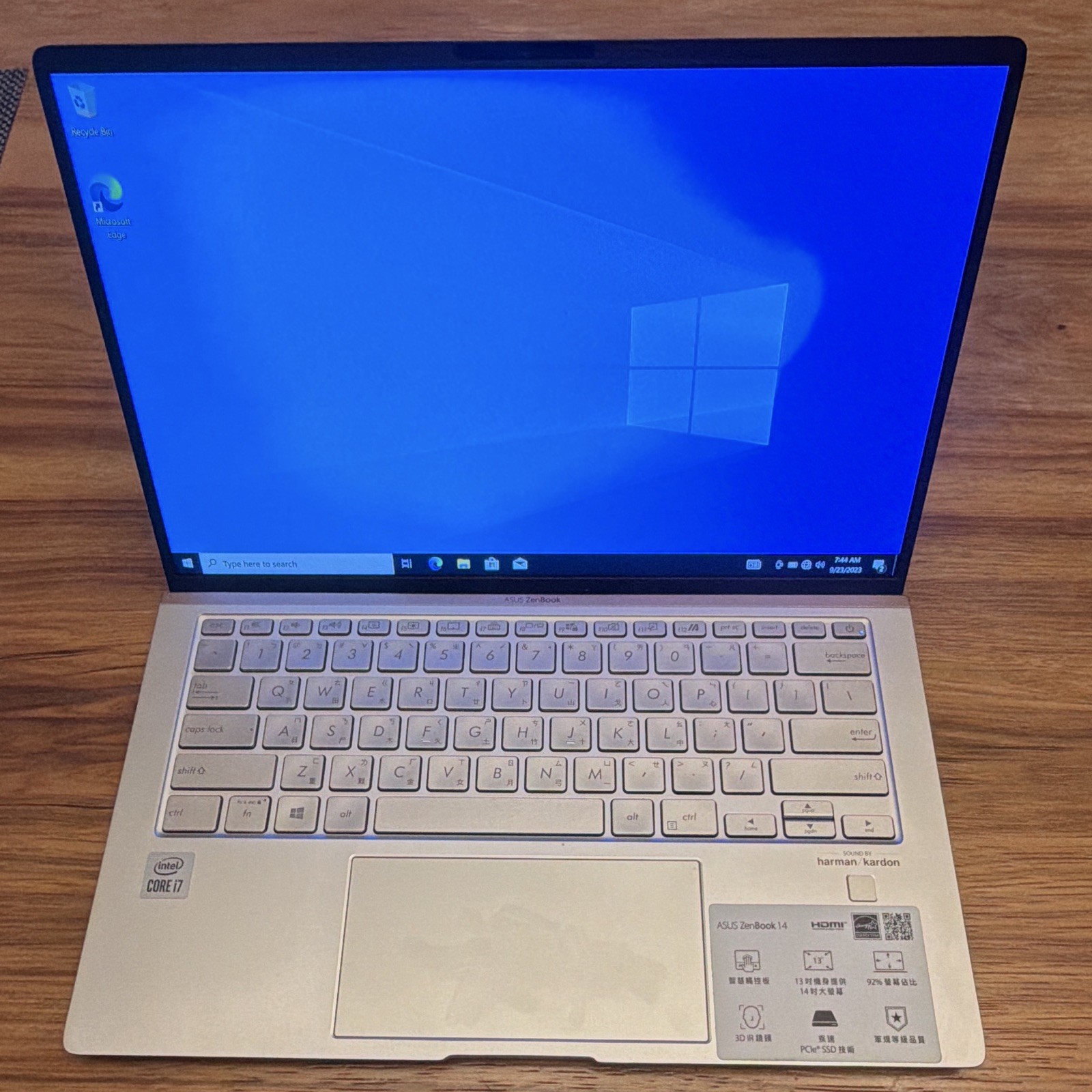 ASUS ZenBook 14 UX434FA i7-10810U 32GB RAM 512GB SSD Win10 Pro Tested（03）