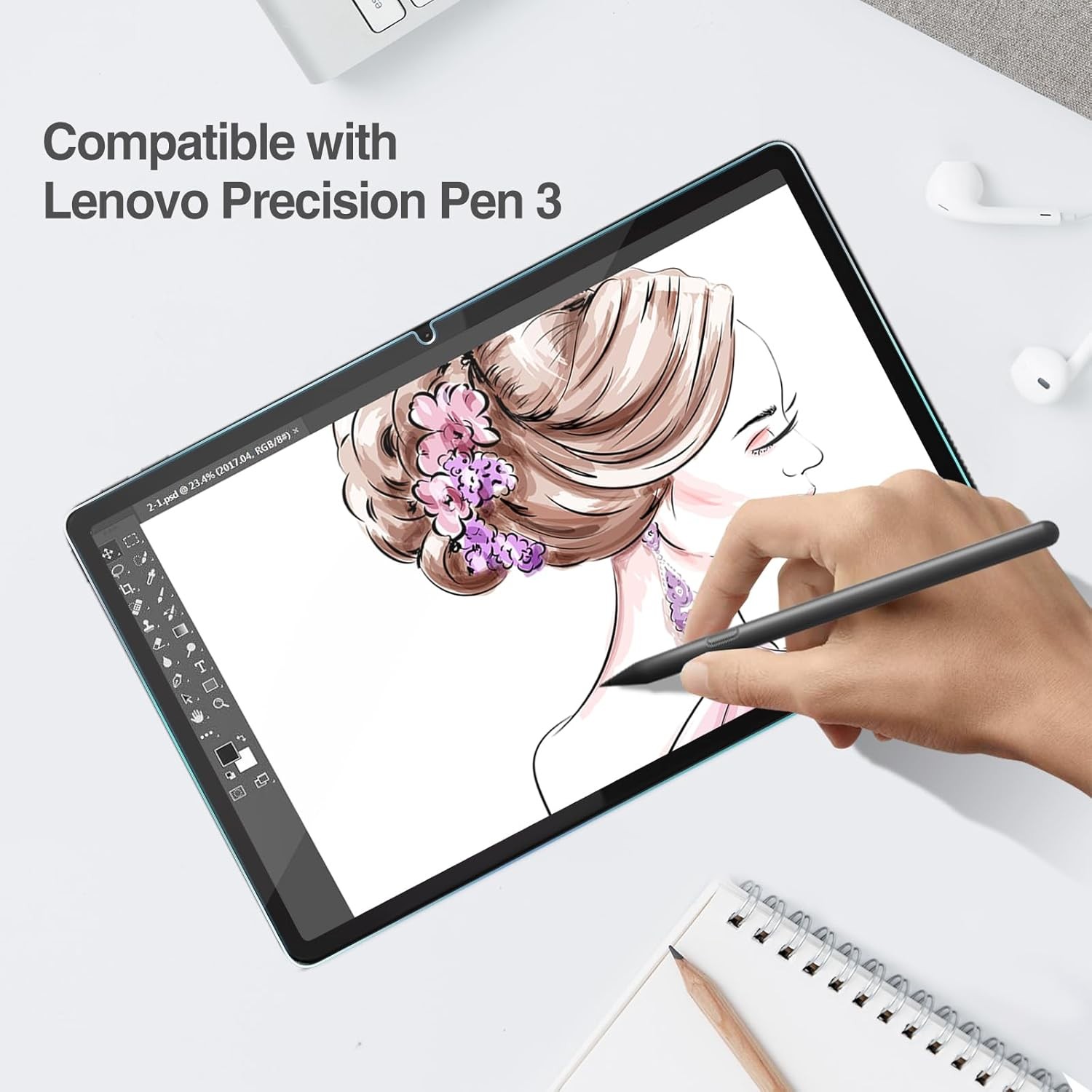 Lenovo Idea Tab 11″ Screen Protector – Anti Glare Tempered Glass Film Guard