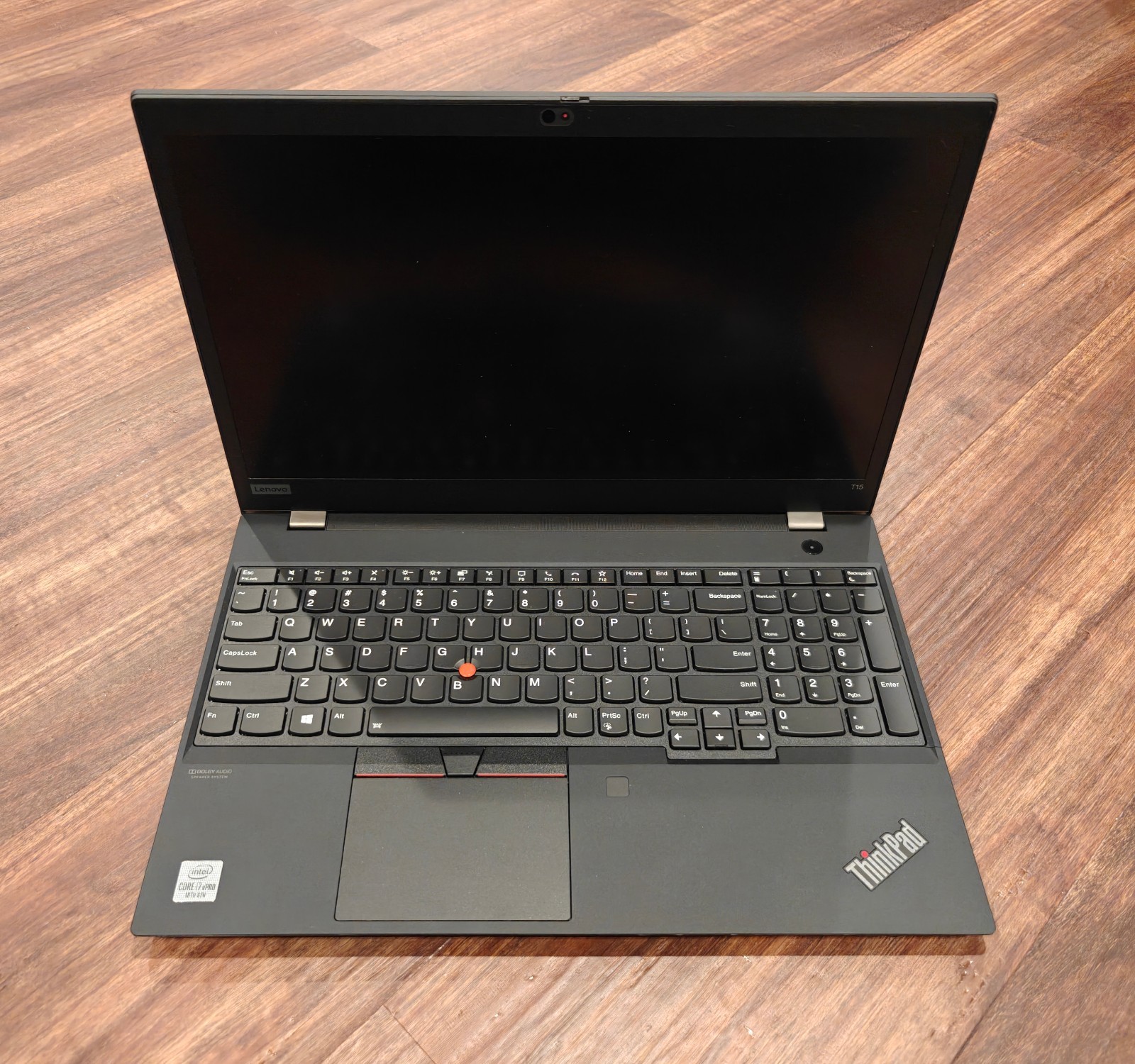 Lenovo ThinkPad T15 Laptop 15.6″ Touchscreen Intel i7 32GB RAM 512GB NVMe Win11