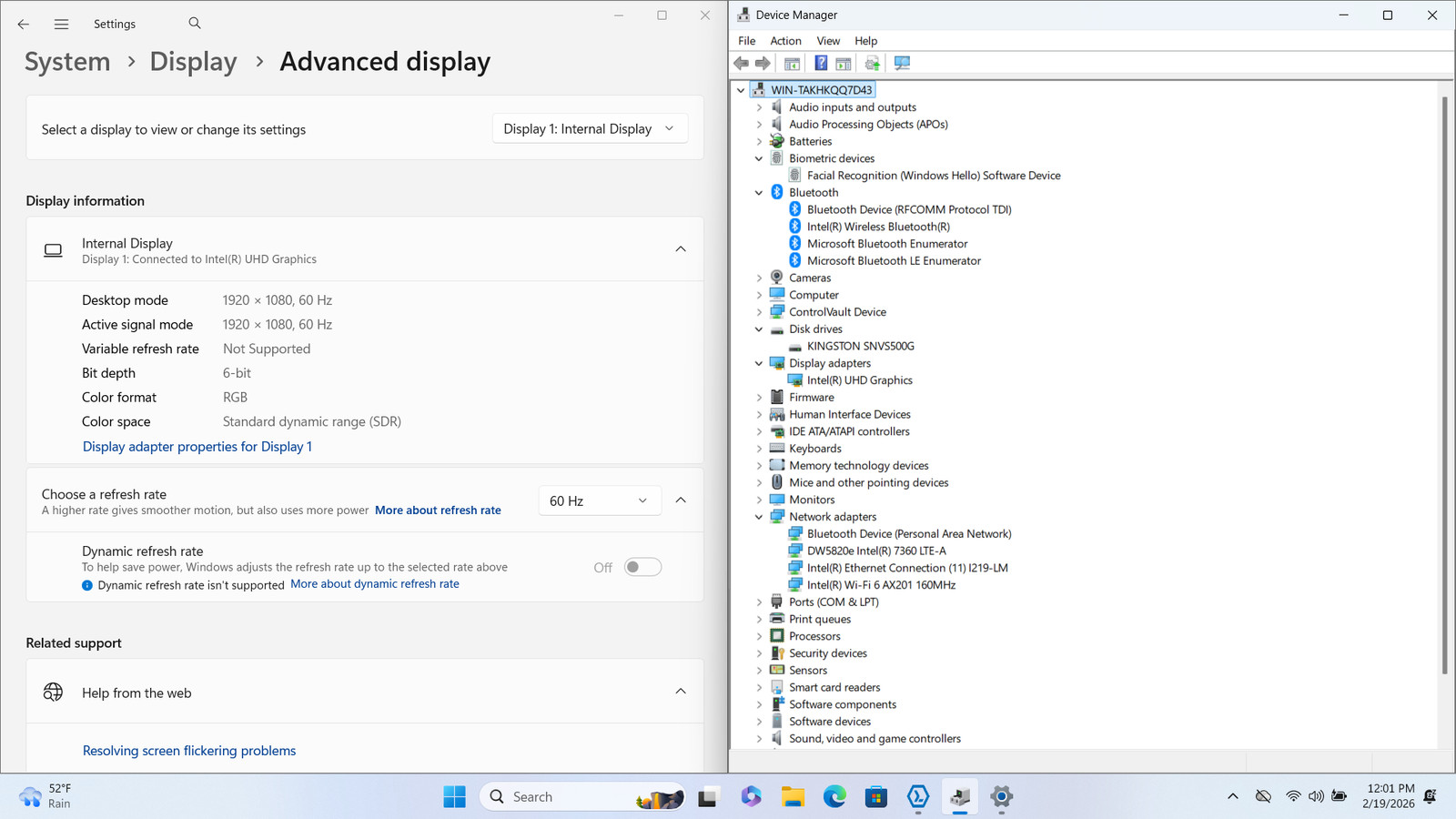 Dell Precision 3551 15″ FHD Touch I5-10400H 512GB SSD 16GB W11P Backlit 4G LTE