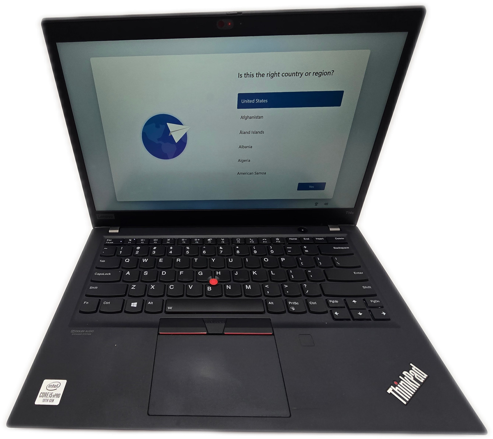 Lenovo ThinkPad T14s Gen 1 i5 10th Gen 16GB 256GB SSD Windows 11 Home