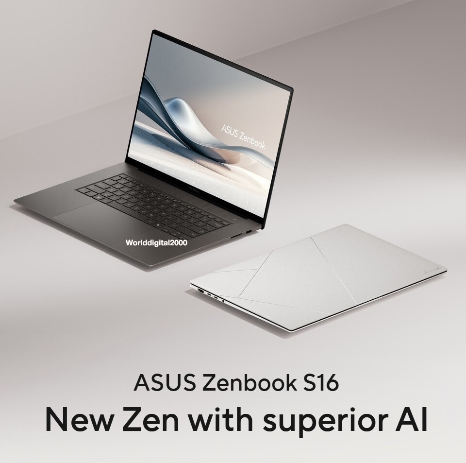 Asus Zenbook S16 OLED 16 3K 120Hz 500Nits Touch Intel Ultra 7 32G 1TB Wi-Fi 7
