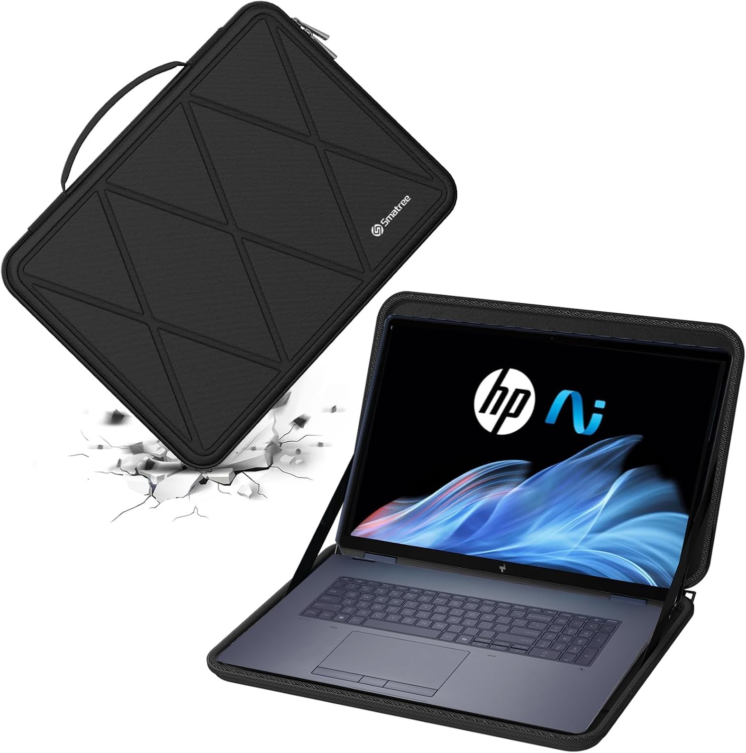 Sleeve for 14 inch HP OmniBook Ultra Flip 2-in-1 Laptop, Hard EVA Protective Cas