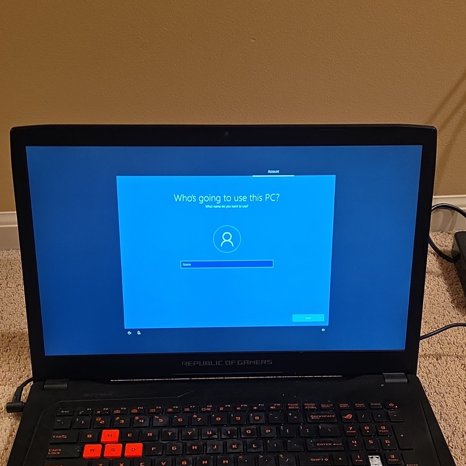 ASUS ROG Strix GL702V 17in i7-6700HQ/GTX 1060/16GB DDR4/512 GB SSD/1080P