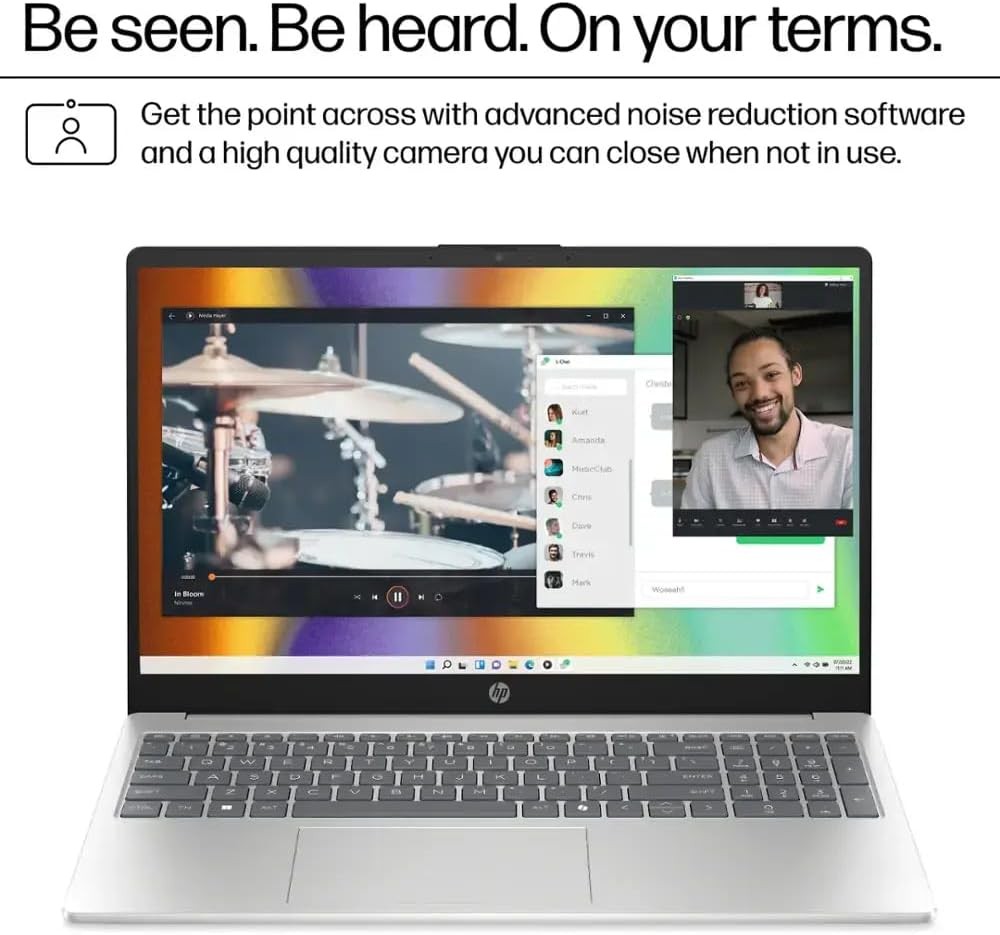 HP Laptop Touch 15.6″ FHD Intel Core i7-1355U 32GB RAM 1TB SSD Windows 11 Pro