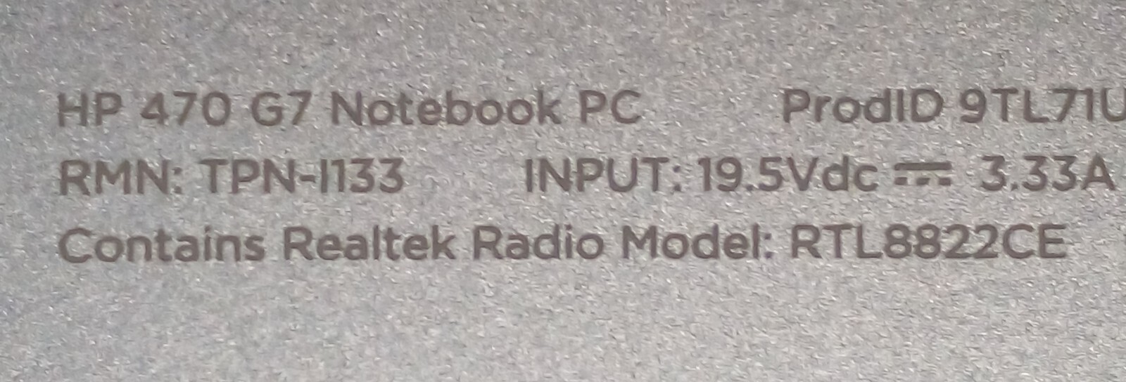 HP 470 G7 Windows 10 Pro 17″ Laptop Intel Core i7 10510U 1.80GHZ16GB 512GB SSD