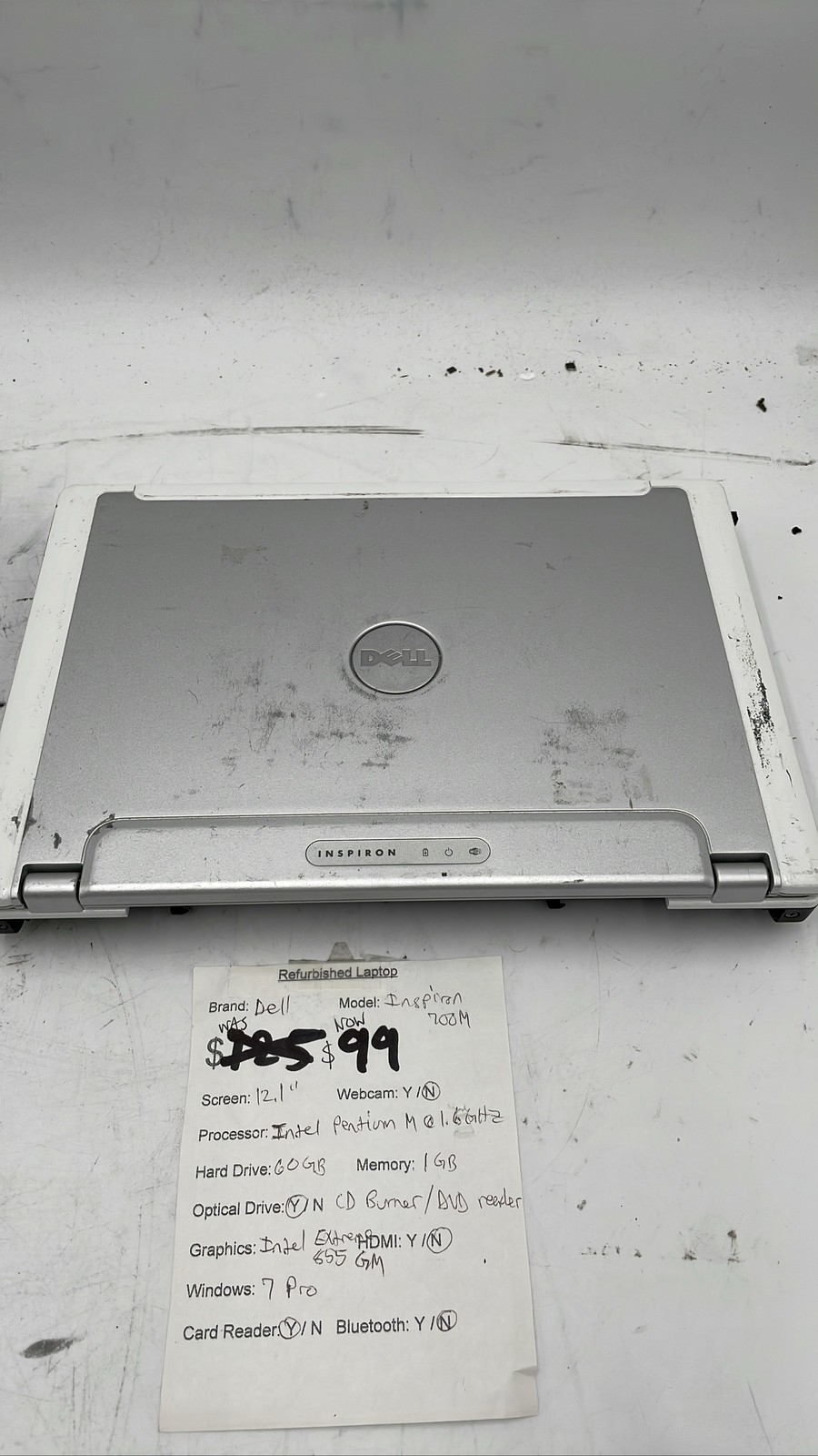 Dell Latitude E5400 14.1″ Core 2 Duo & Inspiron 700m 12.1″ Intel Pentium Bundle