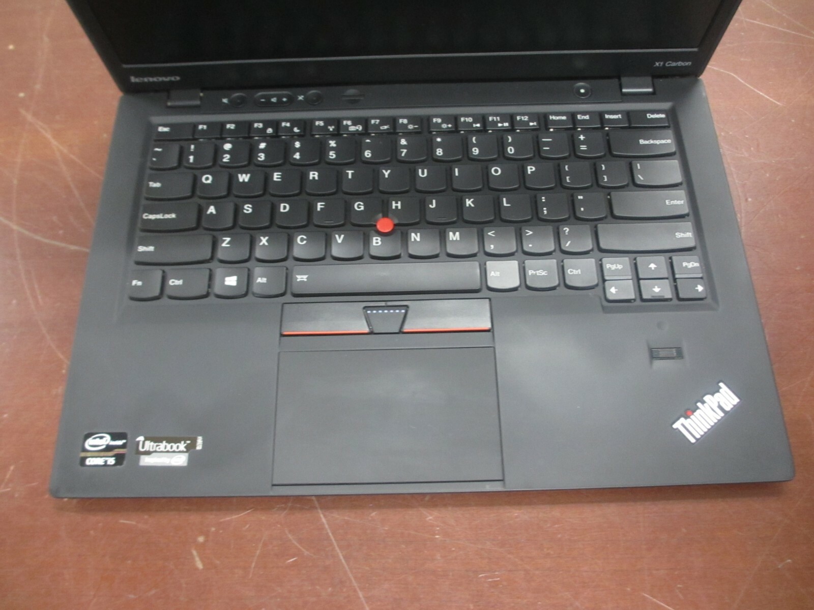 Lenovo ThinkPad X1 Carbon 1thGen i5-3337U 1.8GHz 4GB NO HDD,OS,AC,BATT. Laptop