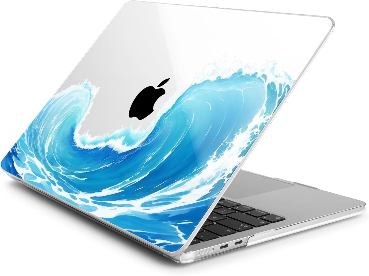 Floral Designed Protective Hardshell for New MacBook Air 13 inch 2025 M4 2024 20