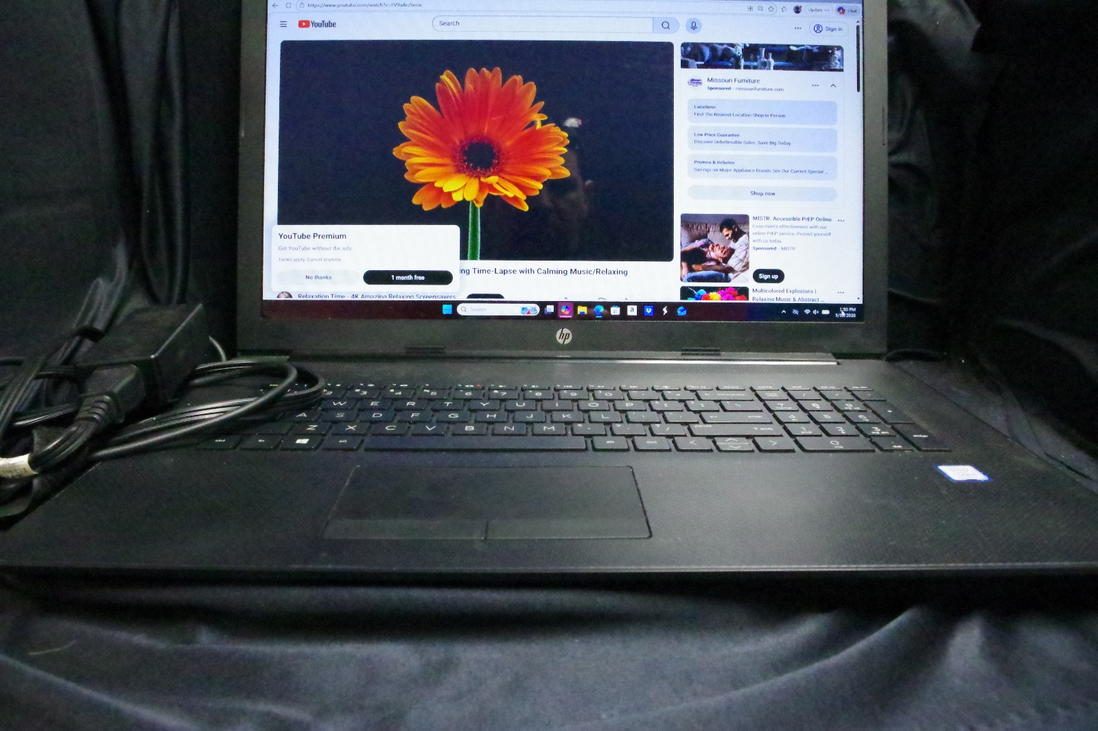 HP 17, 17.3 inch (256GB, Intel i5 8th Gen.,1.80GHz, 8GB) – (5MUL26CB)