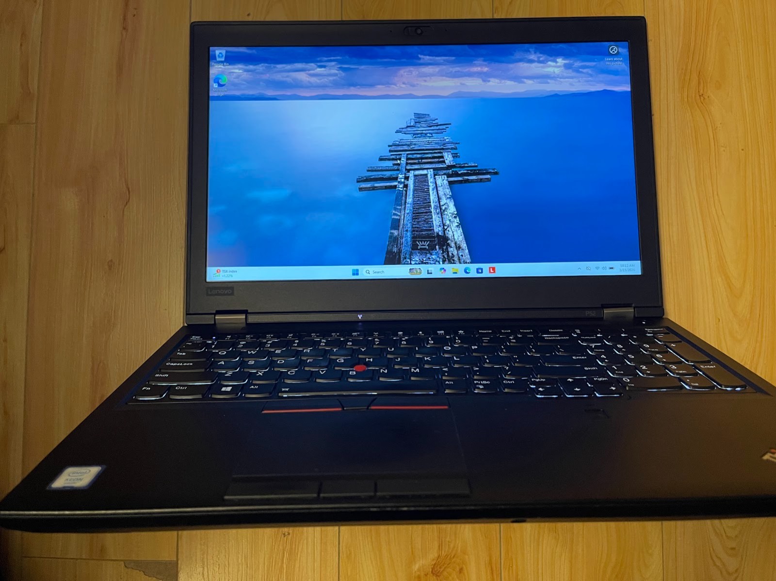 Lenovo ThinkPad P52 15.6″ 1920×1080 FHD Xeon E-2176M 32GB 1TB P2000 Wi-Fi 6E