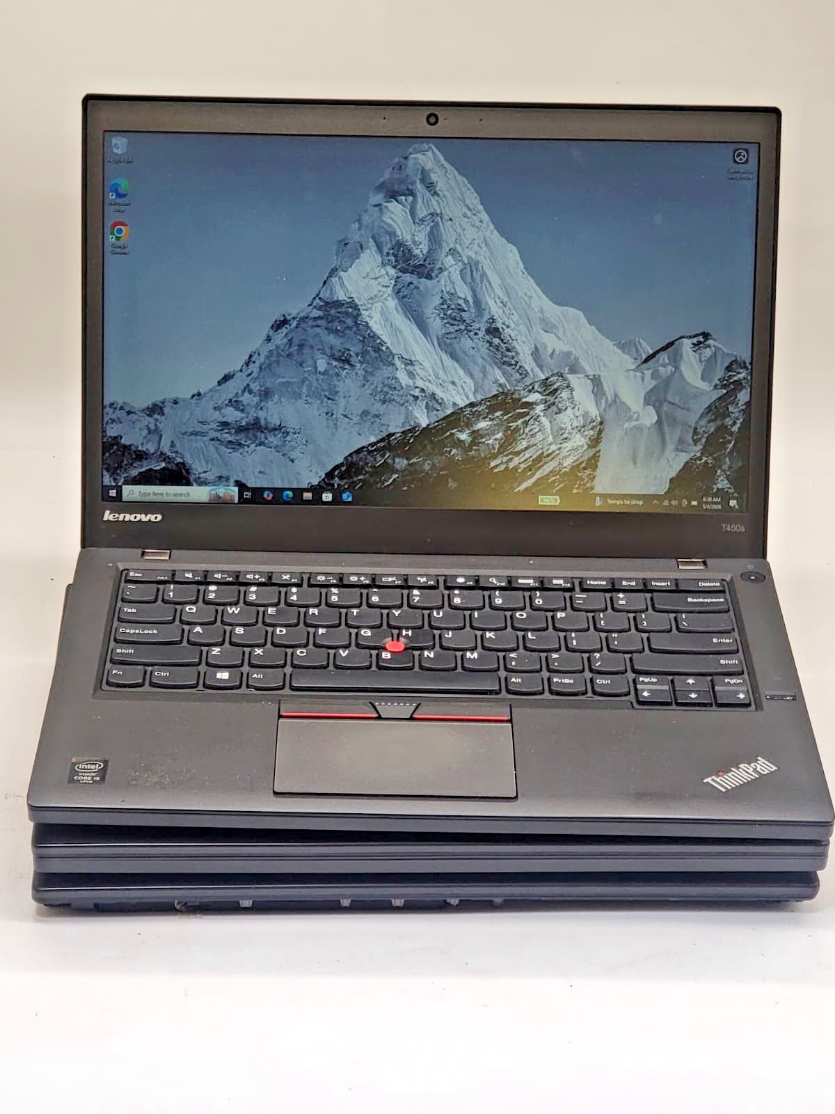LOT OF 3 Lenovo ThinkPad T450s 14” 4GB RAM NO SSD BOOTED TO BIOS AS IS READ