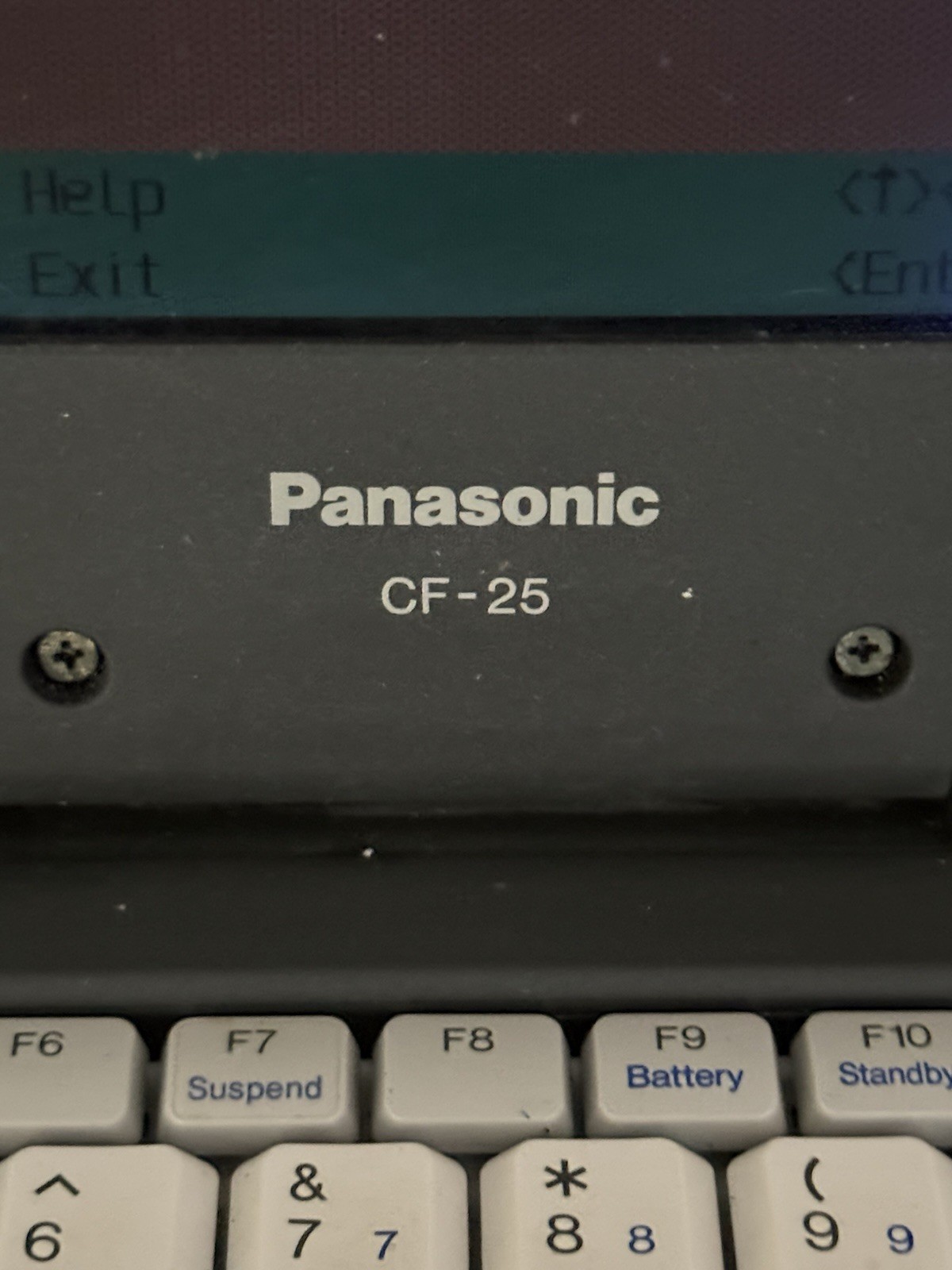 Vintage Panasonic Toughbook CF-25 Laptop | RGIS | Pentium MMX | Retro Gaming