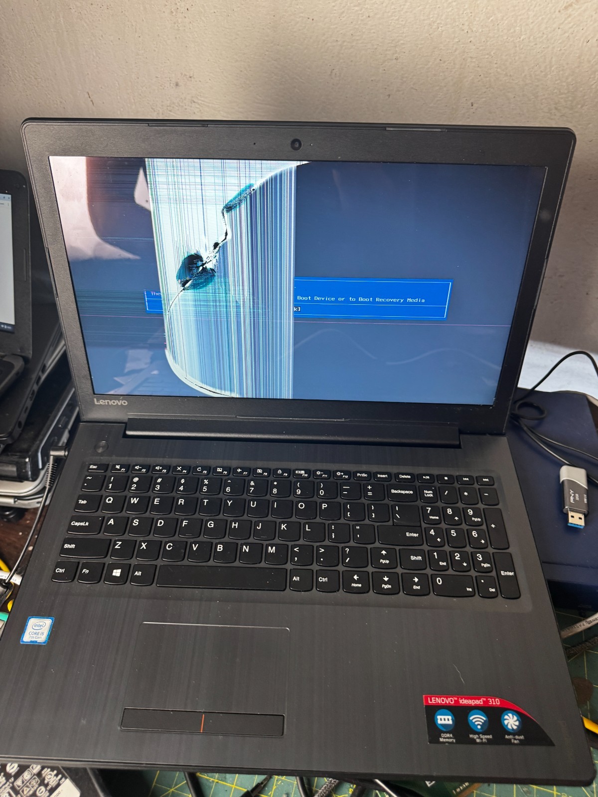 LENOVO IDEAPAD 310 TOUCH-15ISK i5 7th Gen Laptop for Parts/Repair #6241